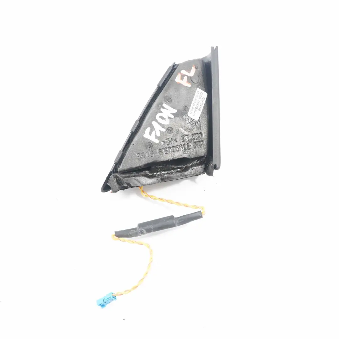 sinistra Copertura altoparlante Harman Kardon Triangolo specchio per BMW F10 F11 LCI con numero di parte 7349009 BMW F10 F11 LCI sinistra Copertura altoparlante Harman Kardon Triangolo specchio - SKU 7349009-1 - Numero di parte 7349009