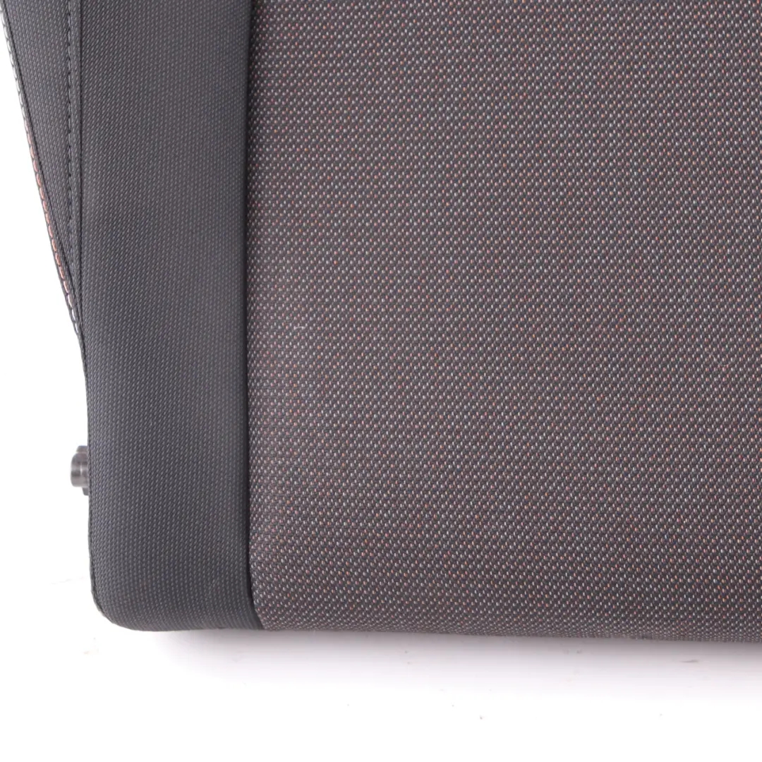 Respaldo Asiento Trasero Derecho Funda Respaldo Tela Firework Negro para Mini F55 con número de pieza 7349312 Mini F55 Respaldo Asiento Trasero Derecho Funda Respaldo Tela Firework Negro - SKU 7349312 - Número de pieza 7349312