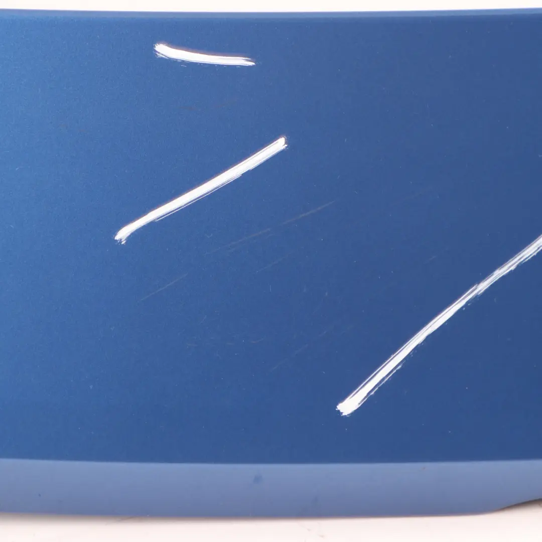 BMW F46 Gran Tourer Rear Spoiler Upper Trunk Lid Panel Estorilblau Blue - B45 - SKU 7349448-EB - Part number 7349448