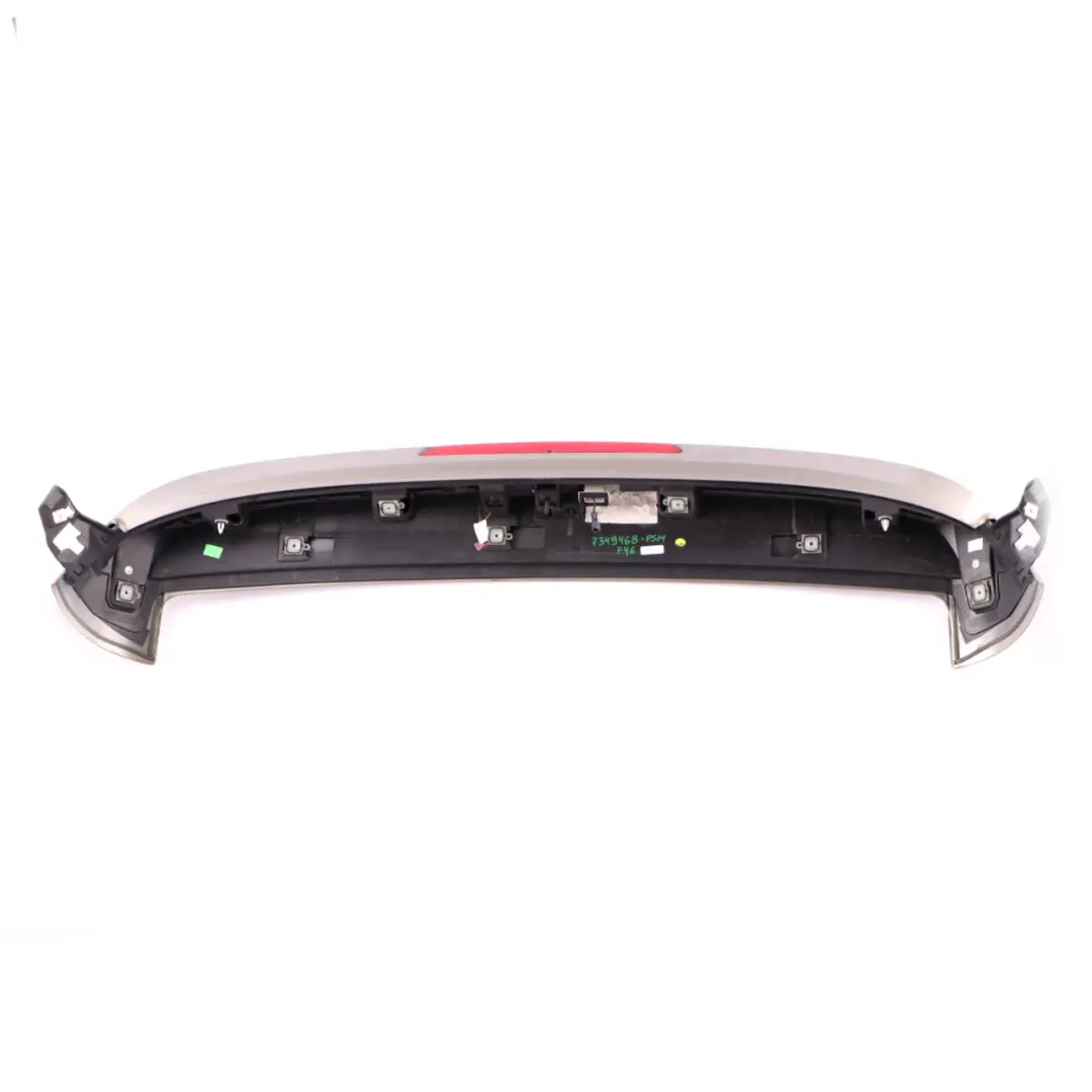 Rear Spoiler BMW F46 Gran Tourer Upper Trunk Lid Platinum Silver Metallic C08 - SKU 7349448-PSM - Part number 7349448