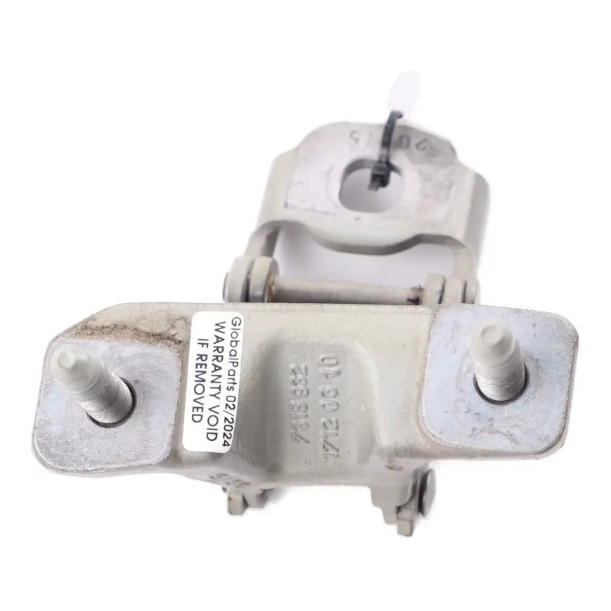 Hinge BMW F46 Trunk Lid Hinge Letf N/S Platinum Silver Metallic - C08 to with Part number 7349449 Hinge BMW F46 Trunk Lid Hinge Letf N/S Platinum Silver Metallic - C08 - SKU 7349449-PSM - Part number 7349449