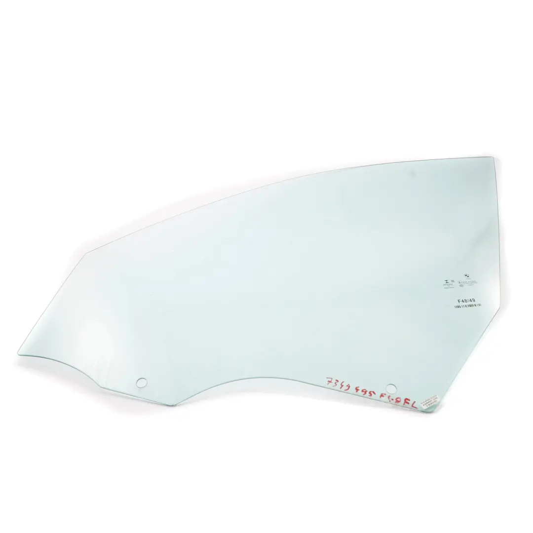 Seiten scheibe Glas Tür vorne links Verglasung grün AS2 für BMW X1 F48 mit Teilenummer 7349495 BMW X1 F48 Seiten scheibe Glas Tür vorne links Verglasung grün AS2 - SKU 7349495 - Teilenummer 7349495