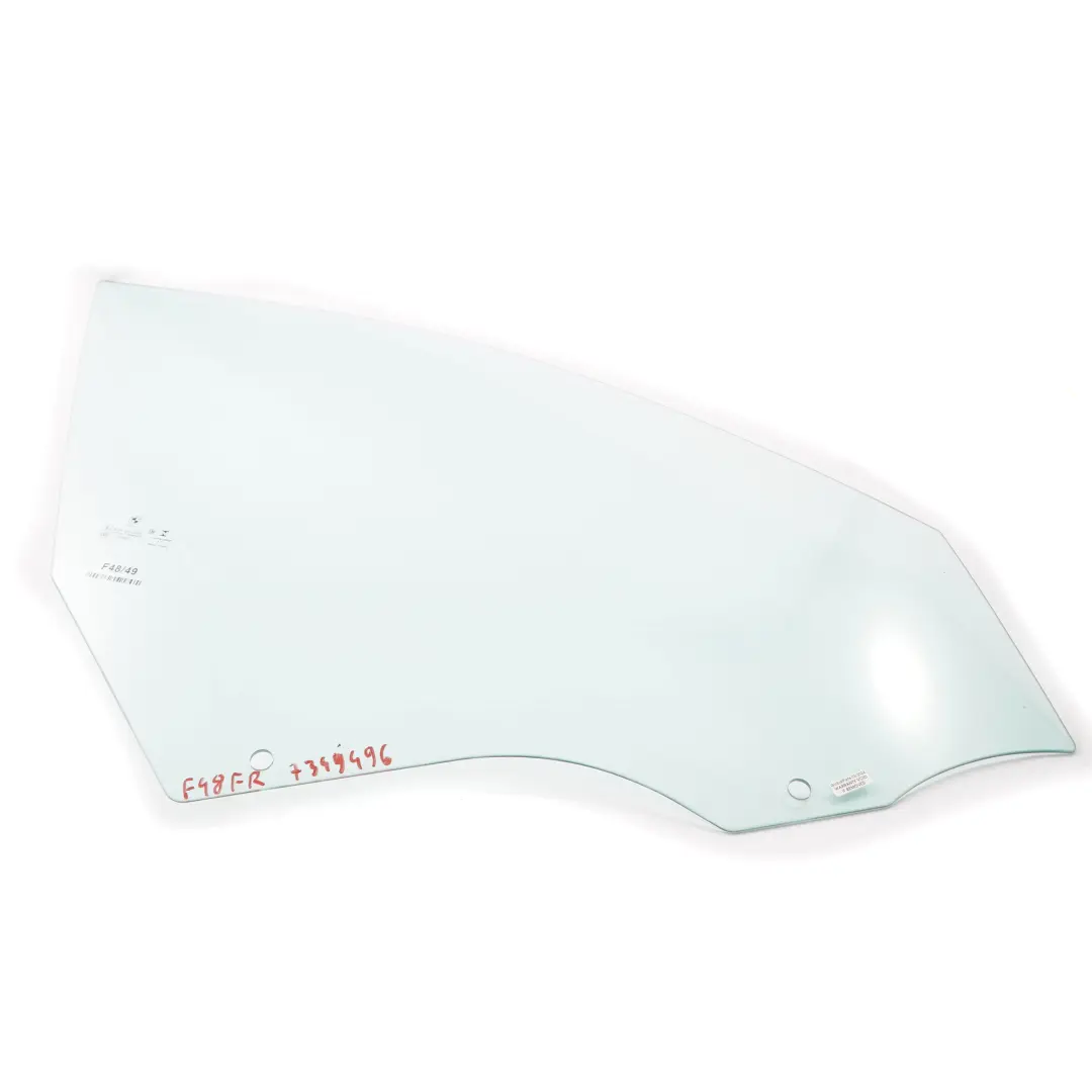 BMW X1 F48 Seiten Fenster Glas Tür Vorne Rechts Verglasung Grün AS2 - SKU 7349496 - Teilenummer 7349496
