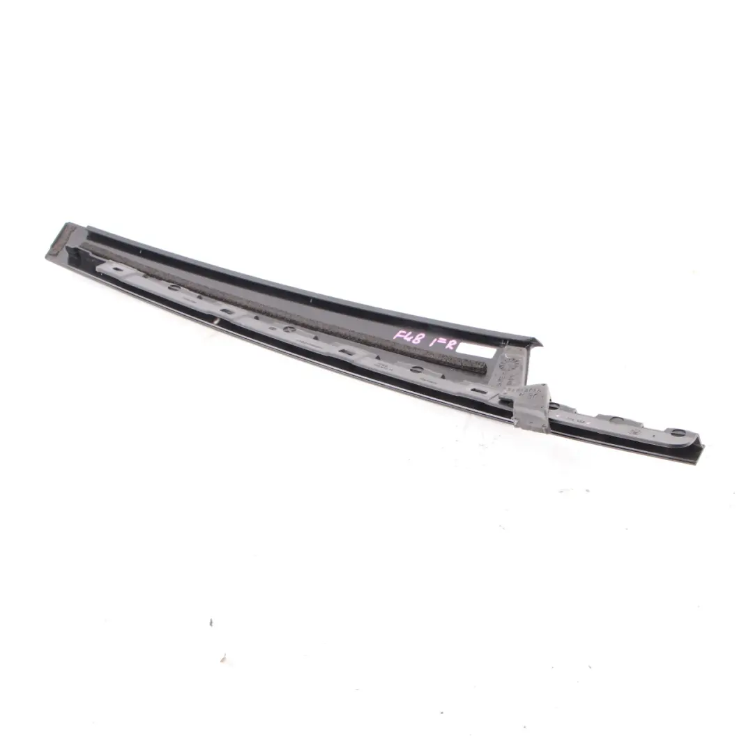 BMW X1 F48 Window Finisher Pillar Cover Front Right Door High Gloss - SKU 7349652 - Part number 7349652