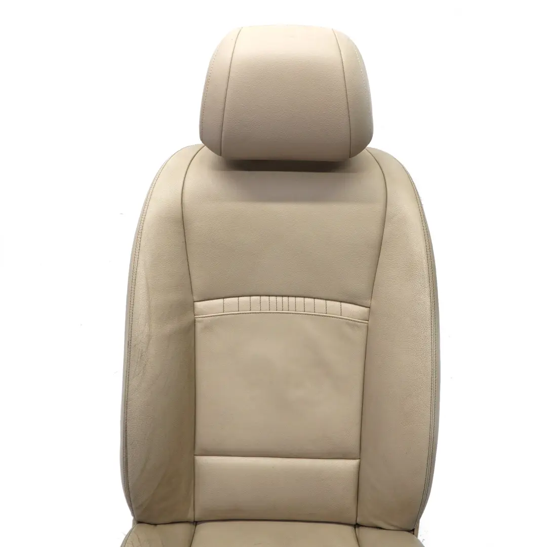 BMW F10 F11 LCI Calefacción Delantera Derecha Oyster Asiento de cuero eléctrico - SKU 7349798 - Número de pieza 7349798