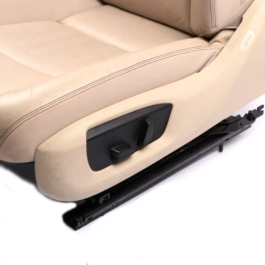 Asiento Delantero BMW F10 F11 LCI Izquierdo Calefactable Cuero Oyster Costura para con número de pieza 7349803 Asiento Delantero BMW F10 F11 LCI Izquierdo Calefactable Cuero Oyster Costura - SKU 7349803-1 - Número de pieza 7349803