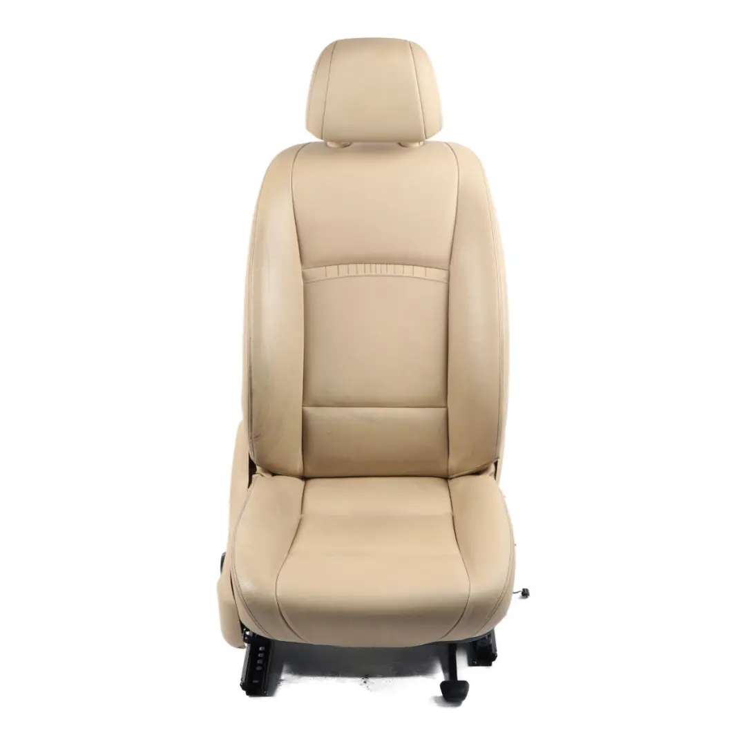 Front Seat BMW F10 F11 LCI Right O/S Heated Electric Leather Dakota Veneto Beige to with Part number 7349804 Front Seat BMW F10 F11 LCI Right O/S Heated Electric Leather Dakota Veneto Beige - SKU 7349804-1 - Part number 7349804
