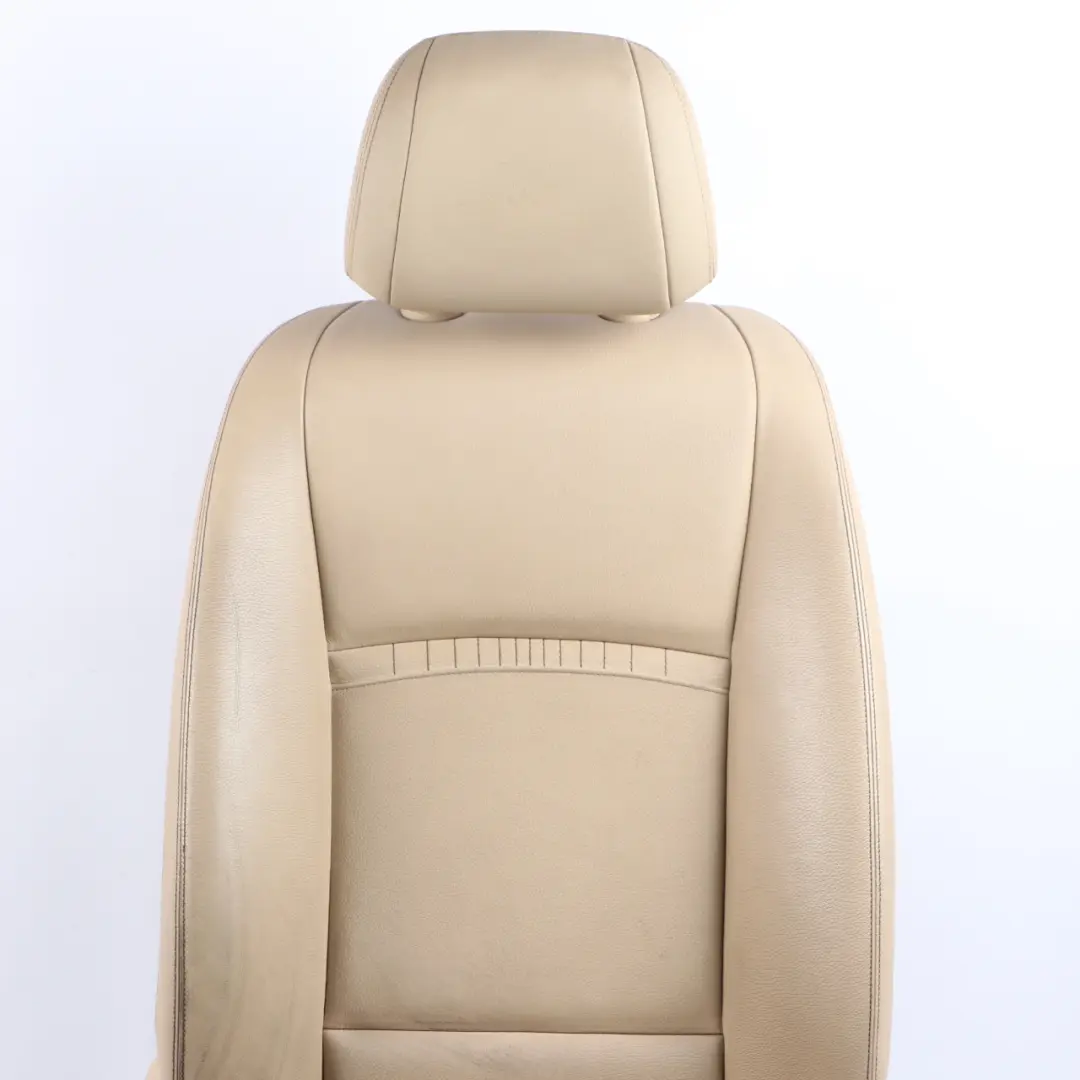 Front Seat BMW F10 F11 LCI Right O/S Heated Electric Leather Dakota Veneto Beige to with Part number 7349804 Front Seat BMW F10 F11 LCI Right O/S Heated Electric Leather Dakota Veneto Beige - SKU 7349804-1 - Part number 7349804
