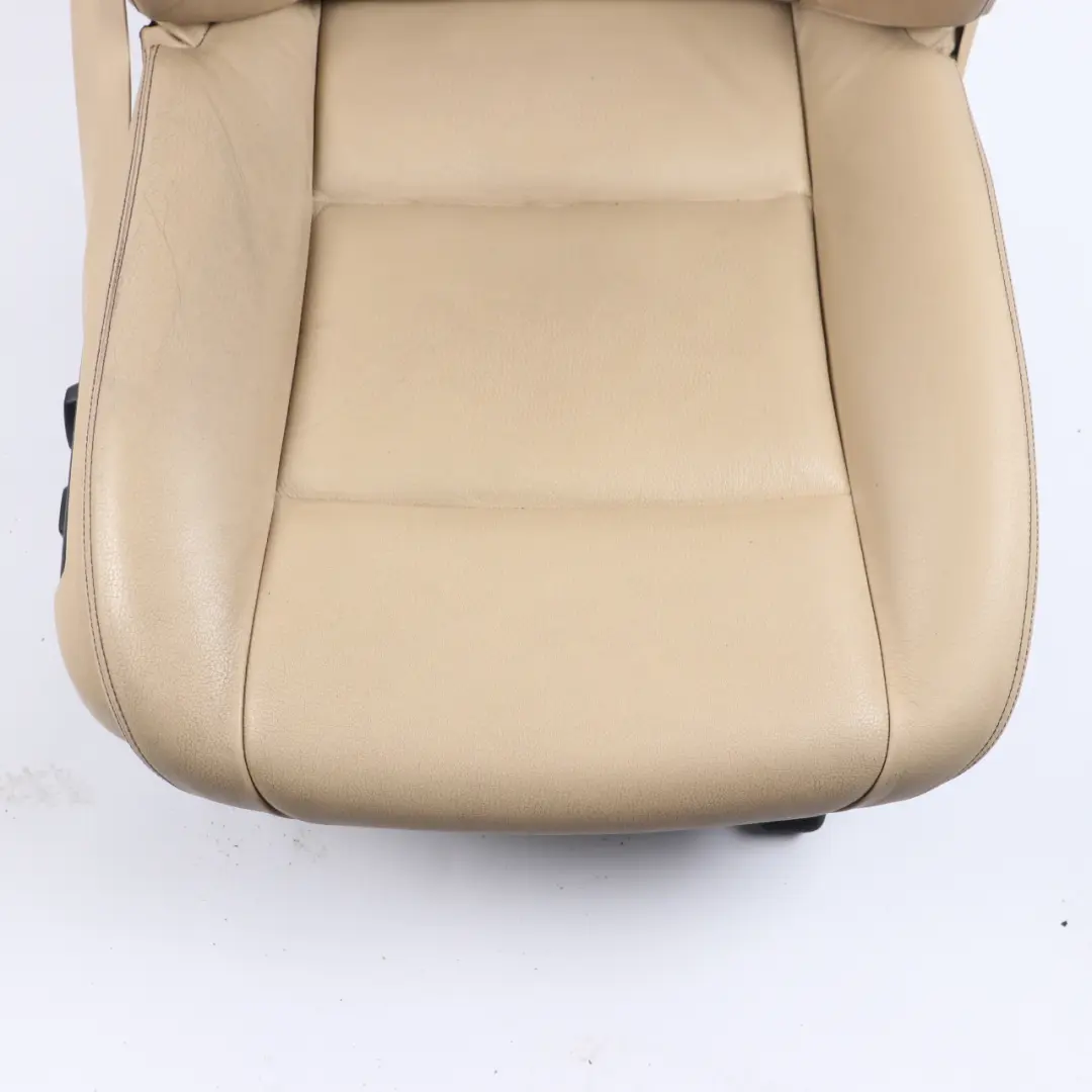 Front Seat BMW F10 F11 LCI Right O/S Heated Electric Leather Dakota Veneto Beige to with Part number 7349804 Front Seat BMW F10 F11 LCI Right O/S Heated Electric Leather Dakota Veneto Beige - SKU 7349804-1 - Part number 7349804