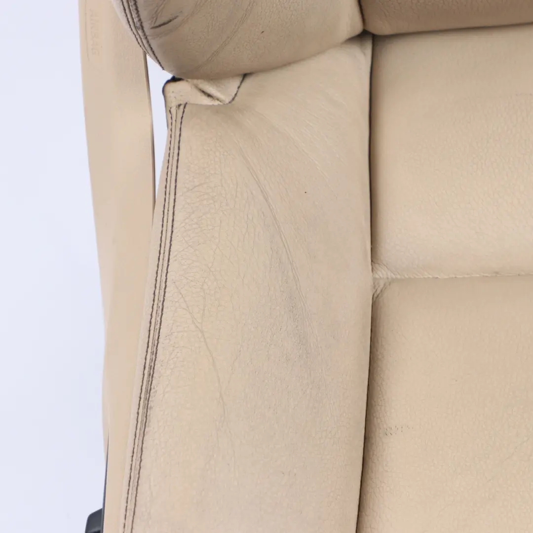 Front Seat BMW F10 F11 LCI Right O/S Heated Electric Leather Dakota Veneto Beige to with Part number 7349804 Front Seat BMW F10 F11 LCI Right O/S Heated Electric Leather Dakota Veneto Beige - SKU 7349804-1 - Part number 7349804