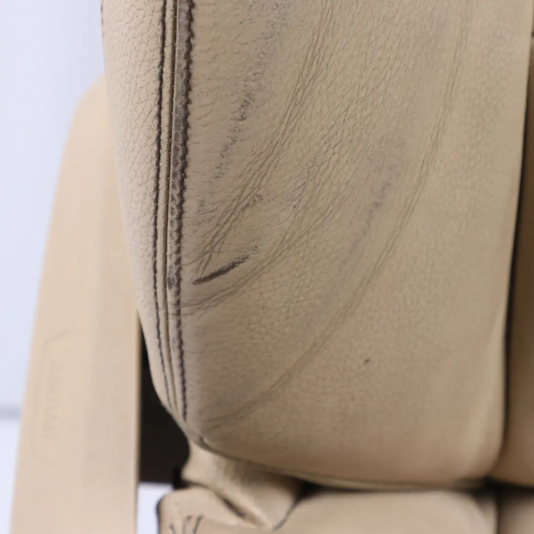 Front Seat BMW F10 F11 LCI Right O/S Heated Electric Leather Dakota Veneto Beige to with Part number 7349804 Front Seat BMW F10 F11 LCI Right O/S Heated Electric Leather Dakota Veneto Beige - SKU 7349804-1 - Part number 7349804