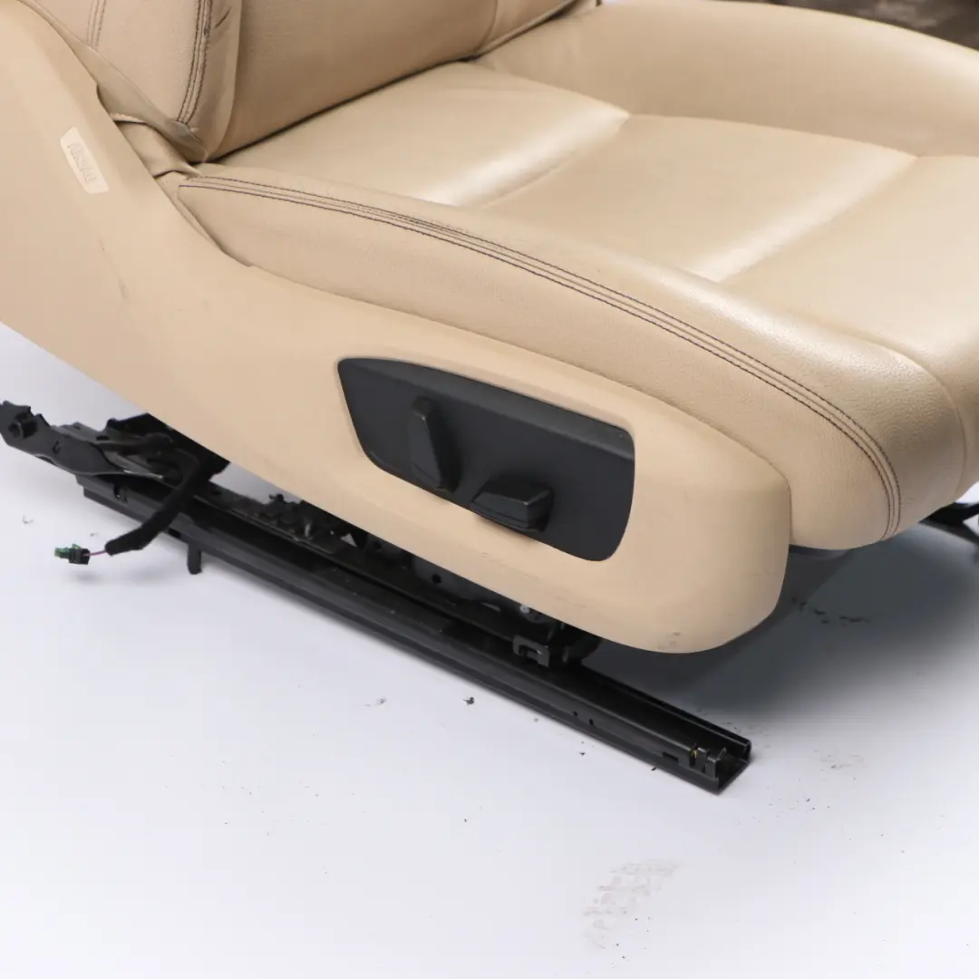 Front Seat BMW F10 F11 LCI Right O/S Heated Electric Leather Dakota Veneto Beige to with Part number 7349804 Front Seat BMW F10 F11 LCI Right O/S Heated Electric Leather Dakota Veneto Beige - SKU 7349804-1 - Part number 7349804