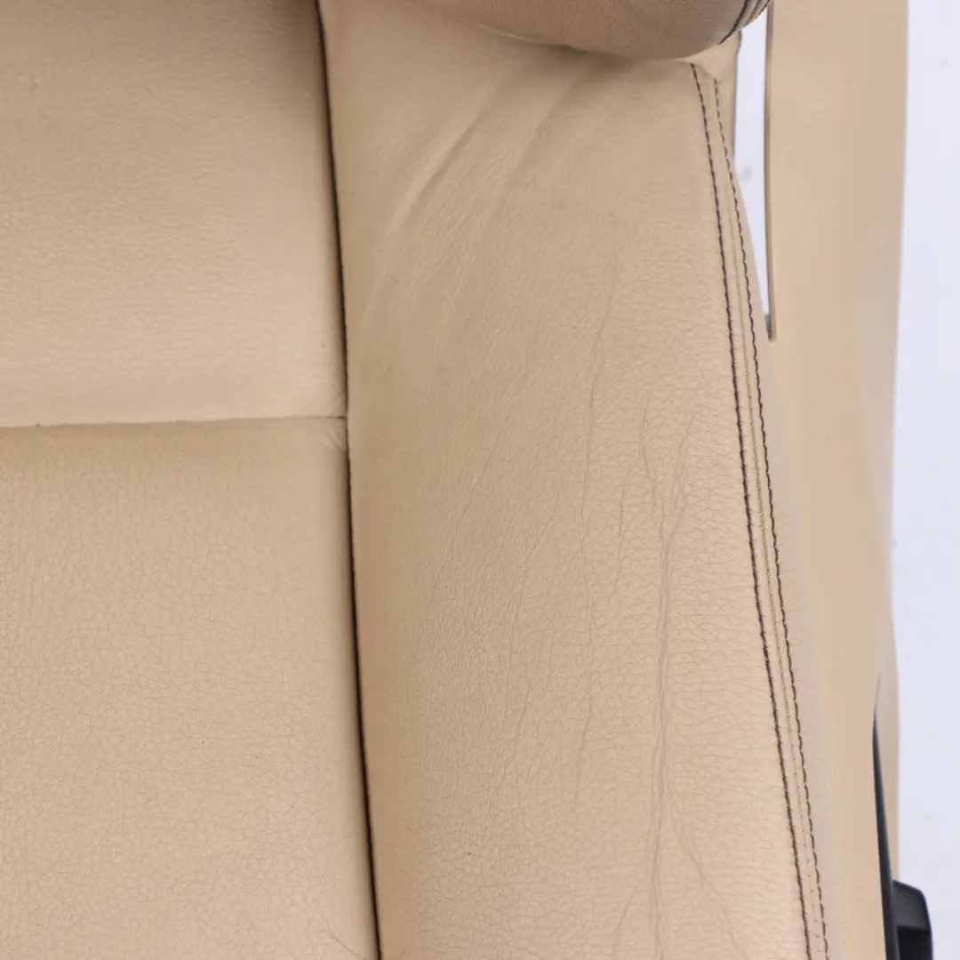 Front Seat BMW F10 F11 LCI Left N/S Heated Electric Leather Dakota Veneto Beige to with Part number 7349805 Front Seat BMW F10 F11 LCI Left N/S Heated Electric Leather Dakota Veneto Beige - SKU 7349805-1 - Part number 7349805