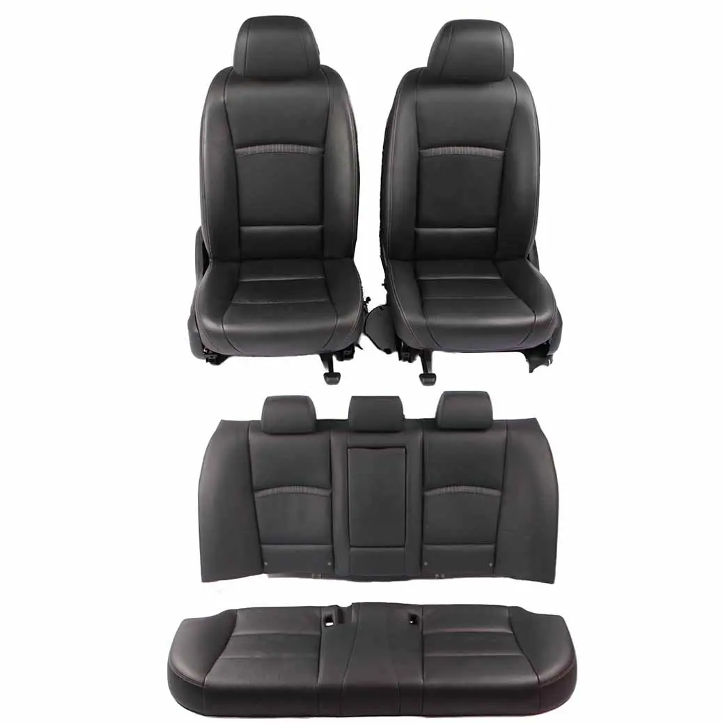 Heated Black Leather Seats Front Rear Seat Exclusive Seam Door Cards to BMW F10 LCI with Part number 7349812 BMW F10 LCI Heated Black Leather Seats Front Rear Seat Exclusive Seam Door Cards - SKU 7349812-1 - Part number 7349812