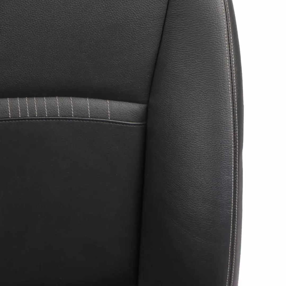 BMW F10 LCI Heated Black Leather Seats Front Rear Seat Exclusive Seam Door Cards - SKU 7349812-1 - Part number 7349812