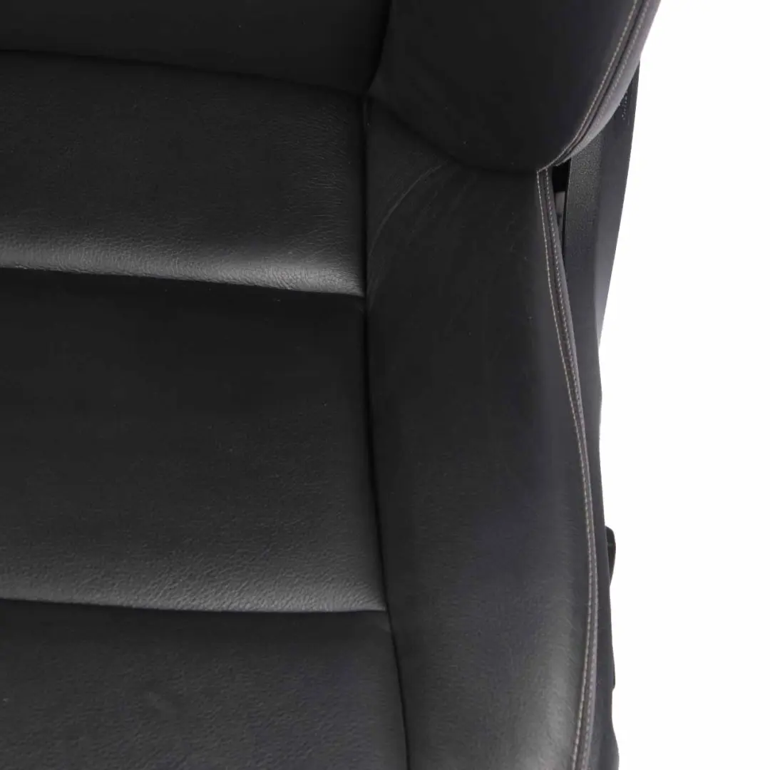 BMW F10 LCI Heated Black Leather Seats Front Rear Seat Exclusive Seam Door Cards - SKU 7349812-1 - Part number 7349812