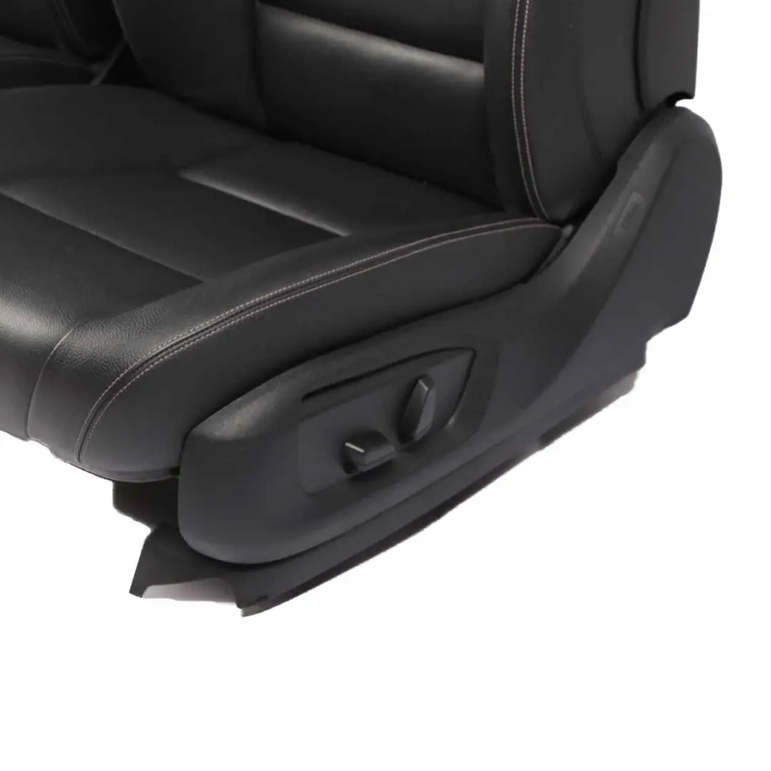 Heated Black Leather Seats Front Rear Seat Exclusive Seam Door Cards to BMW F10 LCI with Part number 7349812 BMW F10 LCI Heated Black Leather Seats Front Rear Seat Exclusive Seam Door Cards - SKU 7349812-1 - Part number 7349812