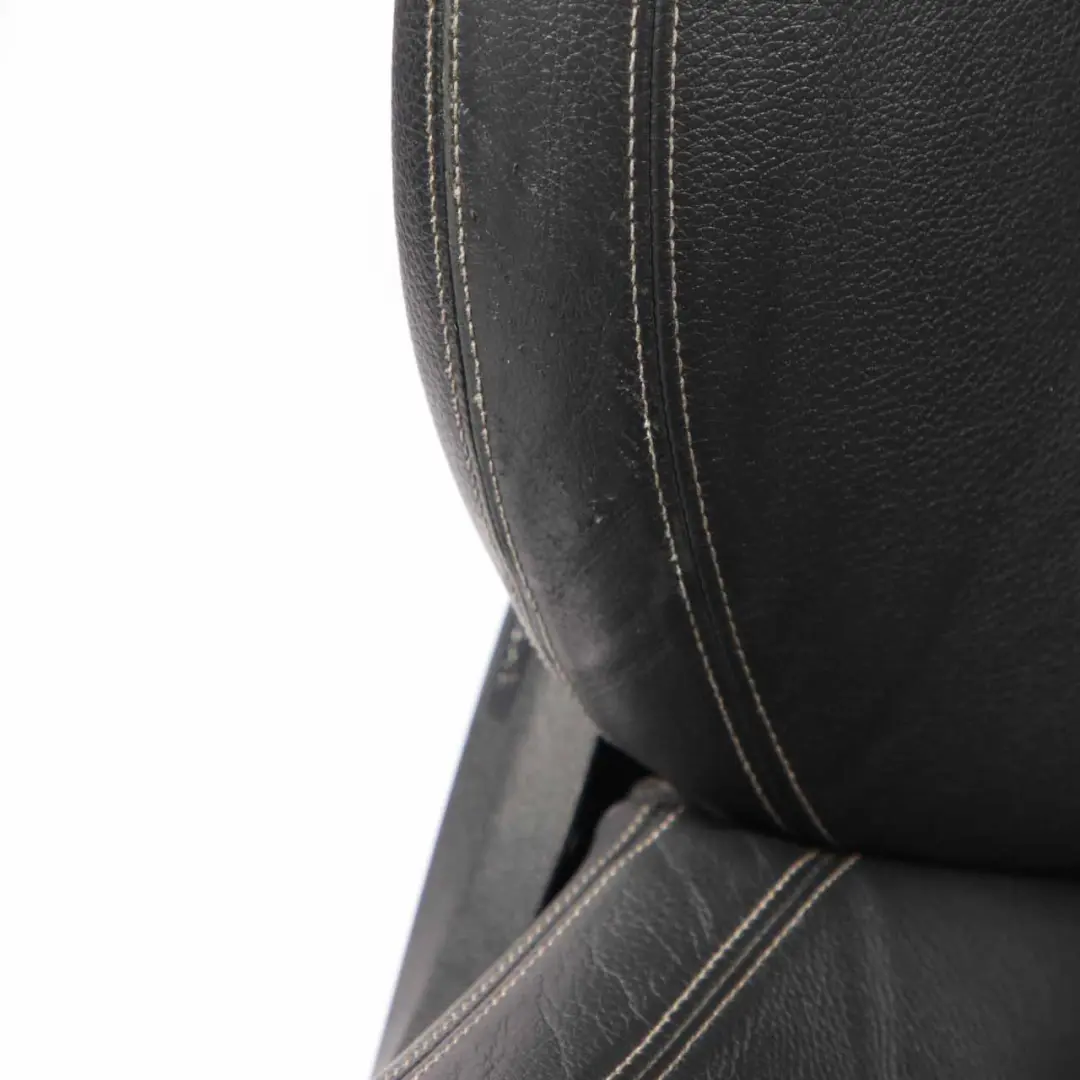 Leather Seats BMW F10 LCI M Sport Heated Black Exclusive Seam Front Rear Seat to with Part number 7349851 Leather Seats BMW F10 LCI M Sport Heated Black Exclusive Seam Front Rear Seat - SKU 7349851-1 - Part number 7349851