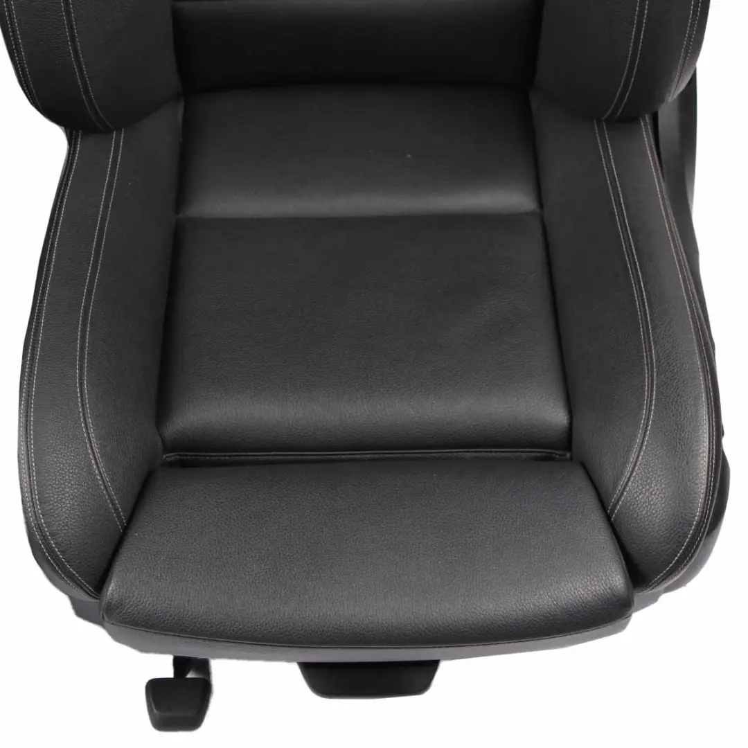  Leather Seats BMW F10 LCI M Sport Heated Black Exclusive Seam Front Rear Seat - SKU 7349851-1 - Part number 7349851