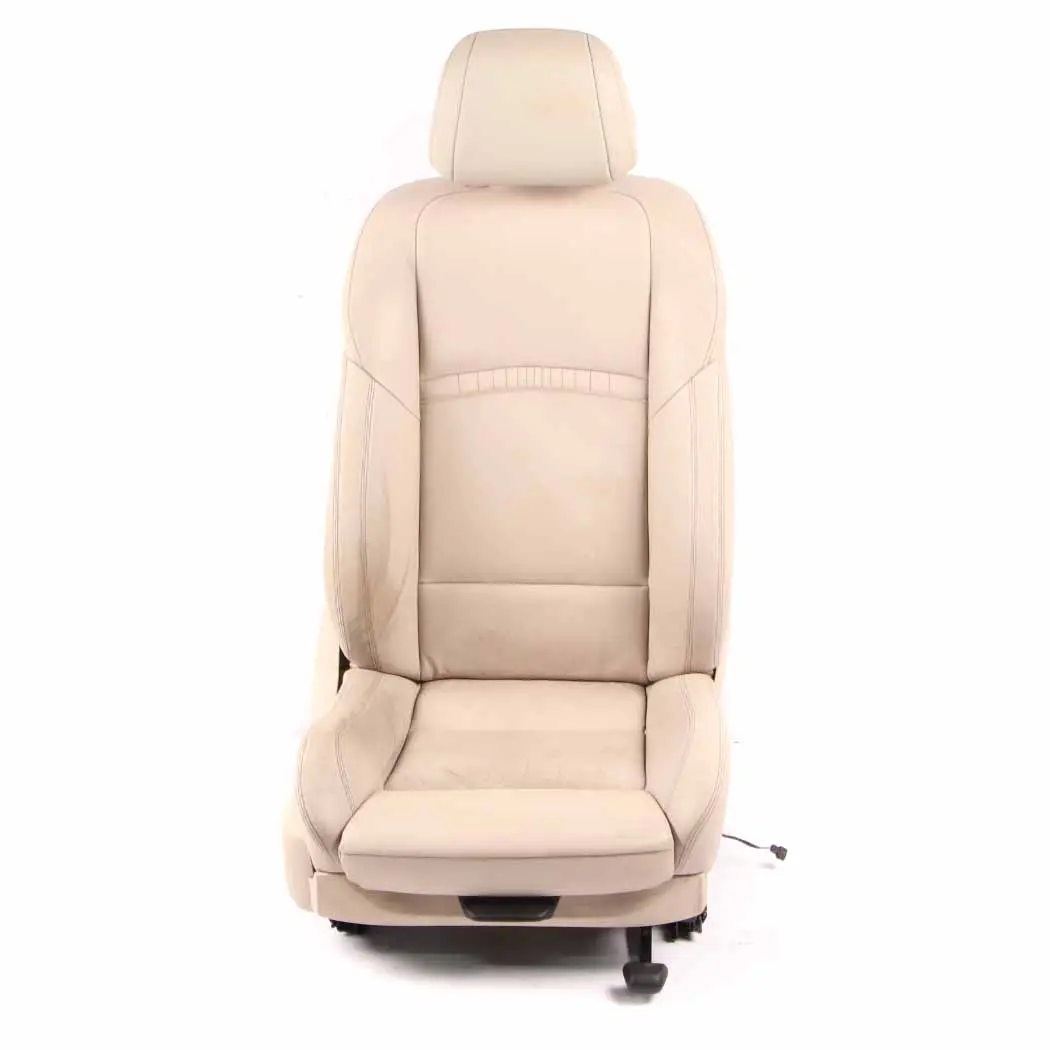 Front Seat BMW F10 F11 LCI M-Sport Heated Right O/S Oyster Leather Electric to with Part number 7349798 Front Seat BMW F10 F11 LCI M-Sport Heated Right O/S Oyster Leather Electric - SKU 7349858-1 - Part number 7349798