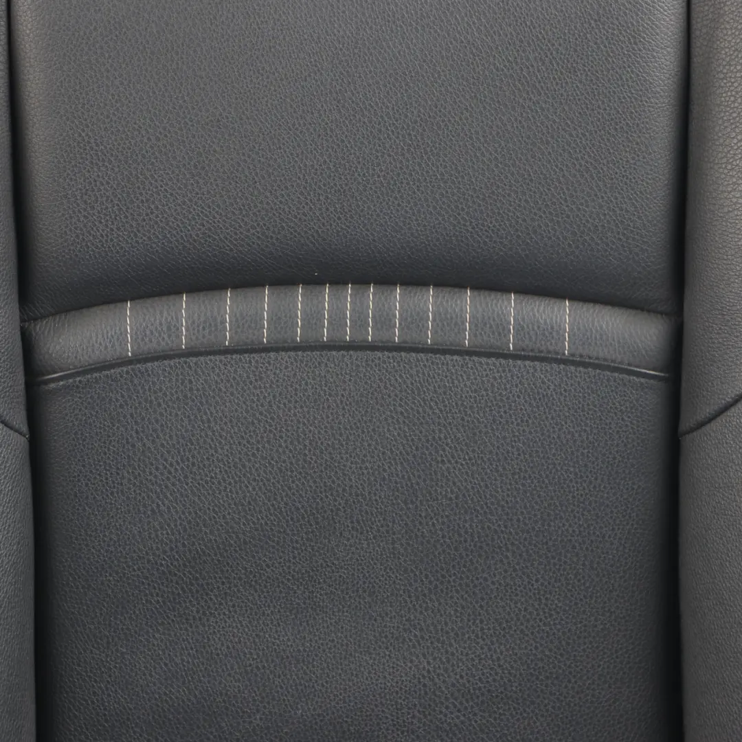BMW F10 F11 LCI M-Sport Heated Front Left N/S Seat Leather Black Exclusive Seam - SKU 7349859-1 - Part number 7349859