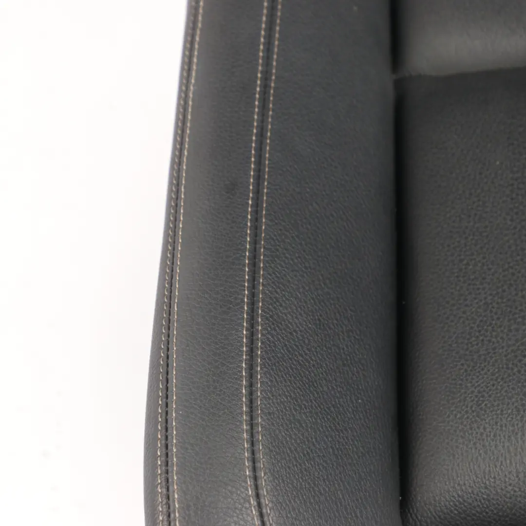BMW F10 F11 LCI M-Sport Heated Front Left N/S Seat Leather Black Exclusive Seam - SKU 7349859-1 - Part number 7349859