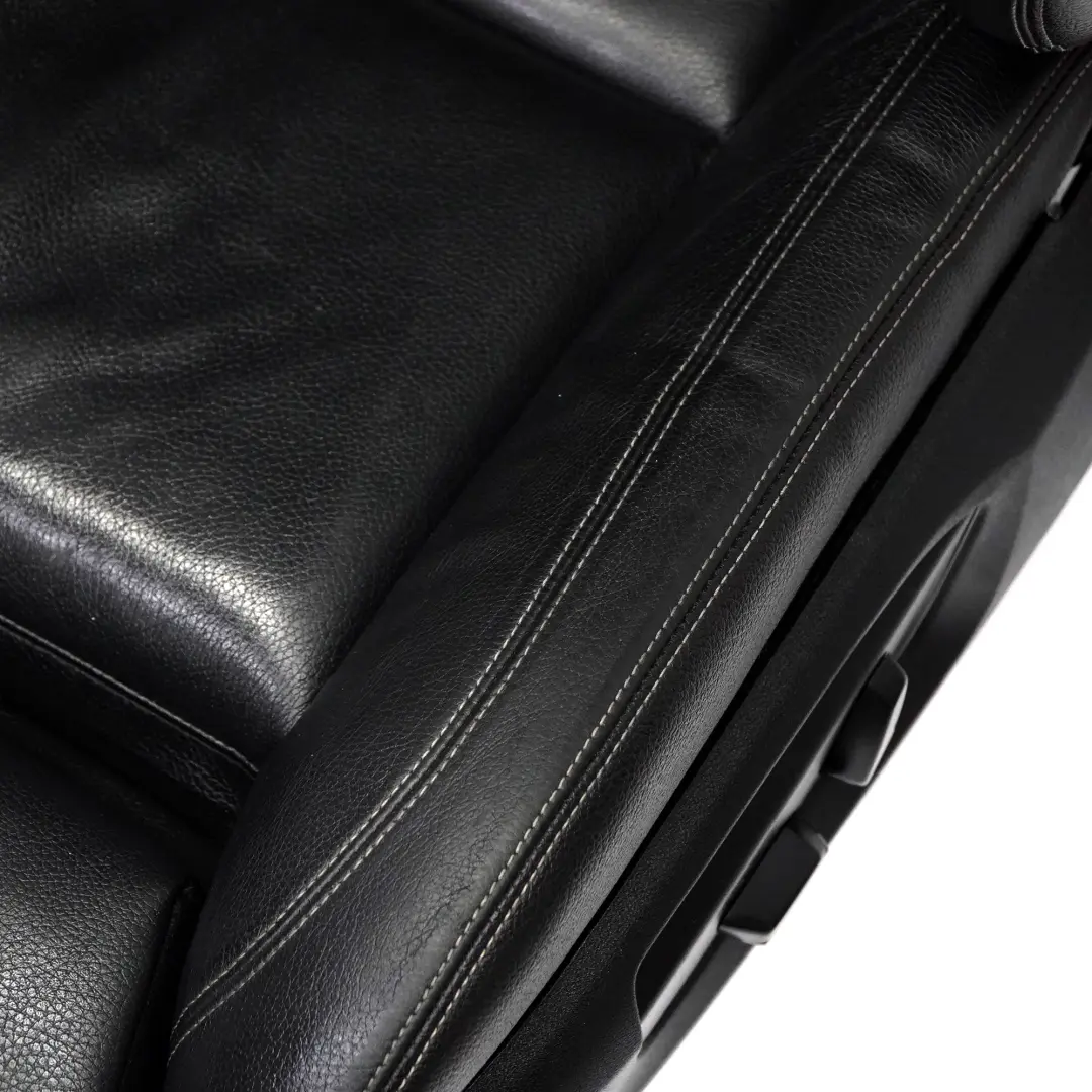 M-Sport Siège Avant Gauche Chauffant Cuir Noir Exclusive Seam pour BMW F10 F11 LCI à propos du numéro de pièce 7349859 BMW F10 F11 LCI M-Sport Siège Avant Gauche Chauffant Cuir Noir Exclusive Seam - SKU 7349859-2 - Numéro de pièce 7349859