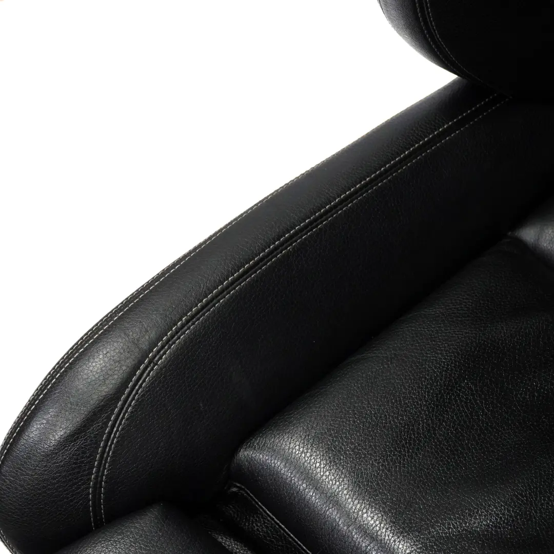 BMW F10 F11 LCI M-Sport Siège Avant Gauche Chauffant Cuir Noir Exclusive Seam - SKU 7349859-2 - Numéro de pièce 7349859