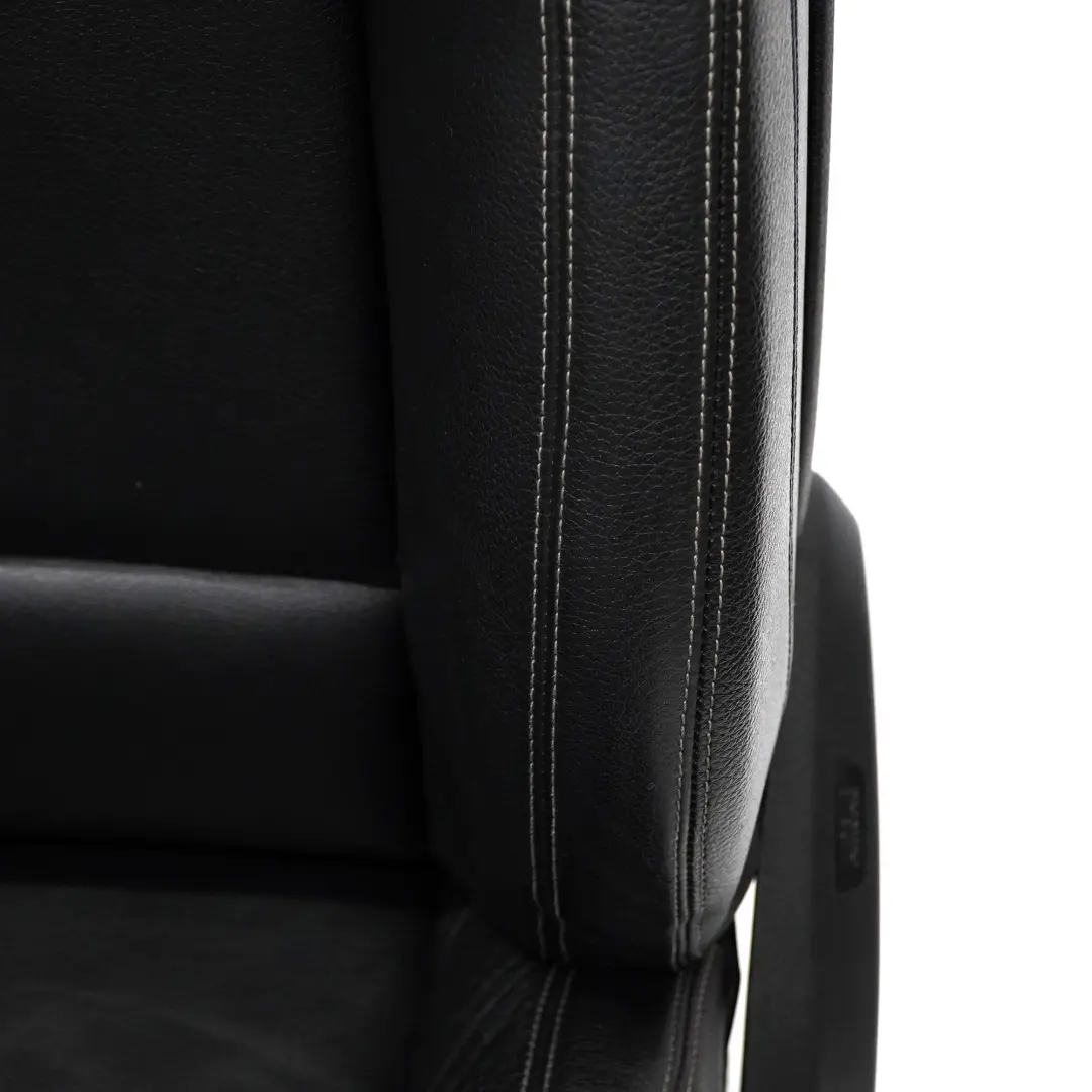 BMW F10 F11 LCI M-Sport Siège Avant Gauche Chauffant Cuir Noir Exclusive Seam - SKU 7349859-2 - Numéro de pièce 7349859