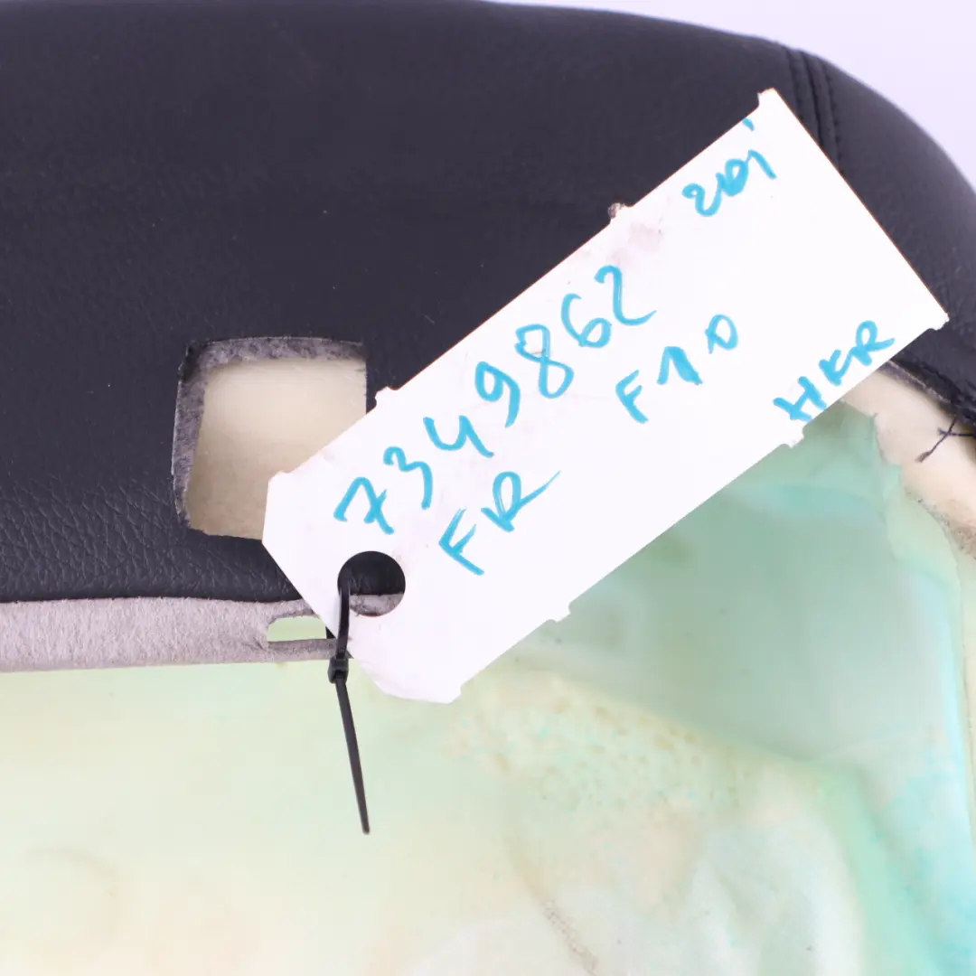 Sitz Lehnenbezug BMW F10 LCI Vorne Rechts Sportsitzbezug Schwarz Leder für mit Teilenummer 7349862 Sitz Lehnenbezug BMW F10 LCI Vorne Rechts Sportsitzbezug Schwarz Leder - SKU 7349862 - Teilenummer 7349862