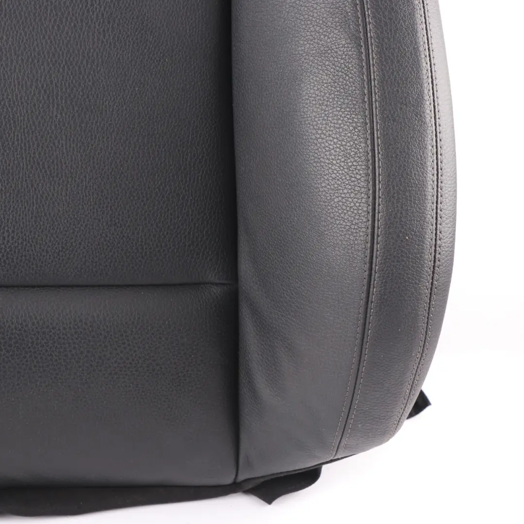  Sitz Lehnenbezug BMW F10 LCI Vorne Rechts Sportsitzbezug Schwarz Leder - SKU 7349862 - Teilenummer 7349862