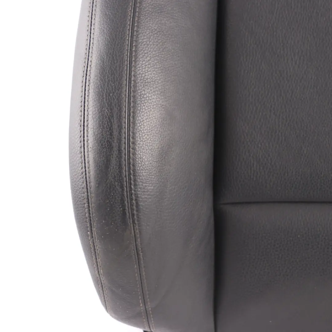 Seat Backrest Cover BMW F10 LCI Front Right O/S Sports Seat Cover Black Leather - SKU 7349862 - Part number 7349862
