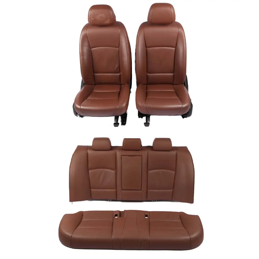Seats BMW F10 LCI Heated Brown Leather Interior Front Rear Seat With Door Cards to with Part number 7350131 Seats BMW F10 LCI Heated Brown Leather Interior Front Rear Seat With Door Cards - SKU 7350131-1 - Part number 7350131