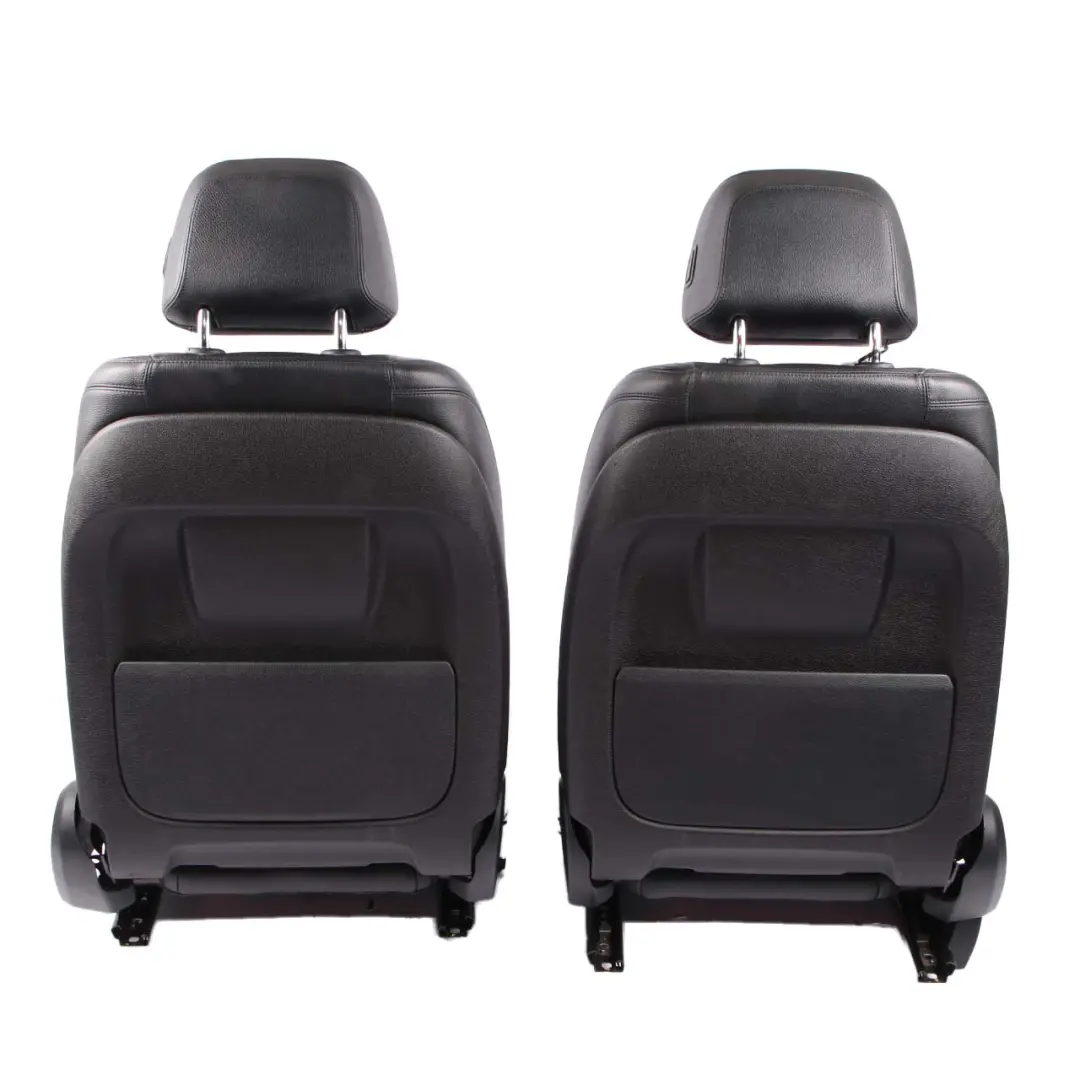 BMW F10 LCI Heated Black Leather Interior Seats Front Rear Seat With Door Cards - SKU 7350132-1 - Part number 7350132