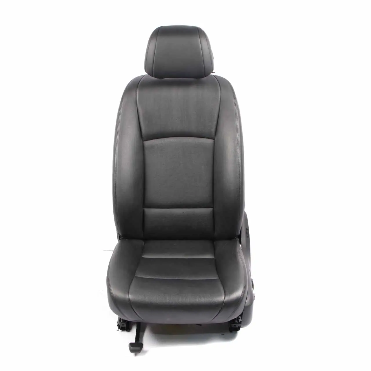 BMW F10 F11 LCI Vordersitz Links Beheizt Leder Dakota Schwarz Interieur