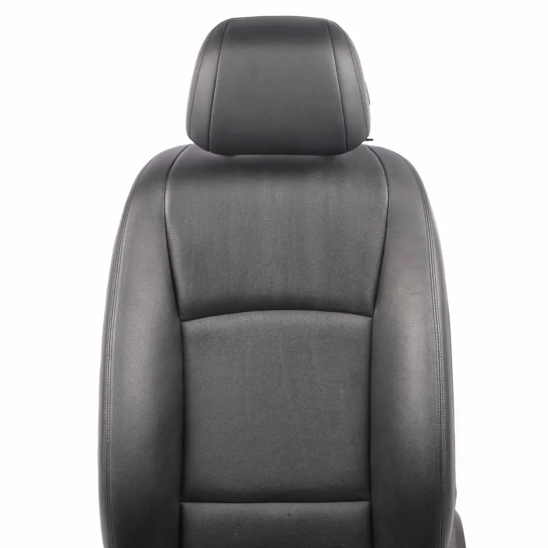  Front Seat BMW F10 F11 LCI Left N/S Heated Leather Dakota Black Interior - SKU 7350137-1 - Part number 7350137