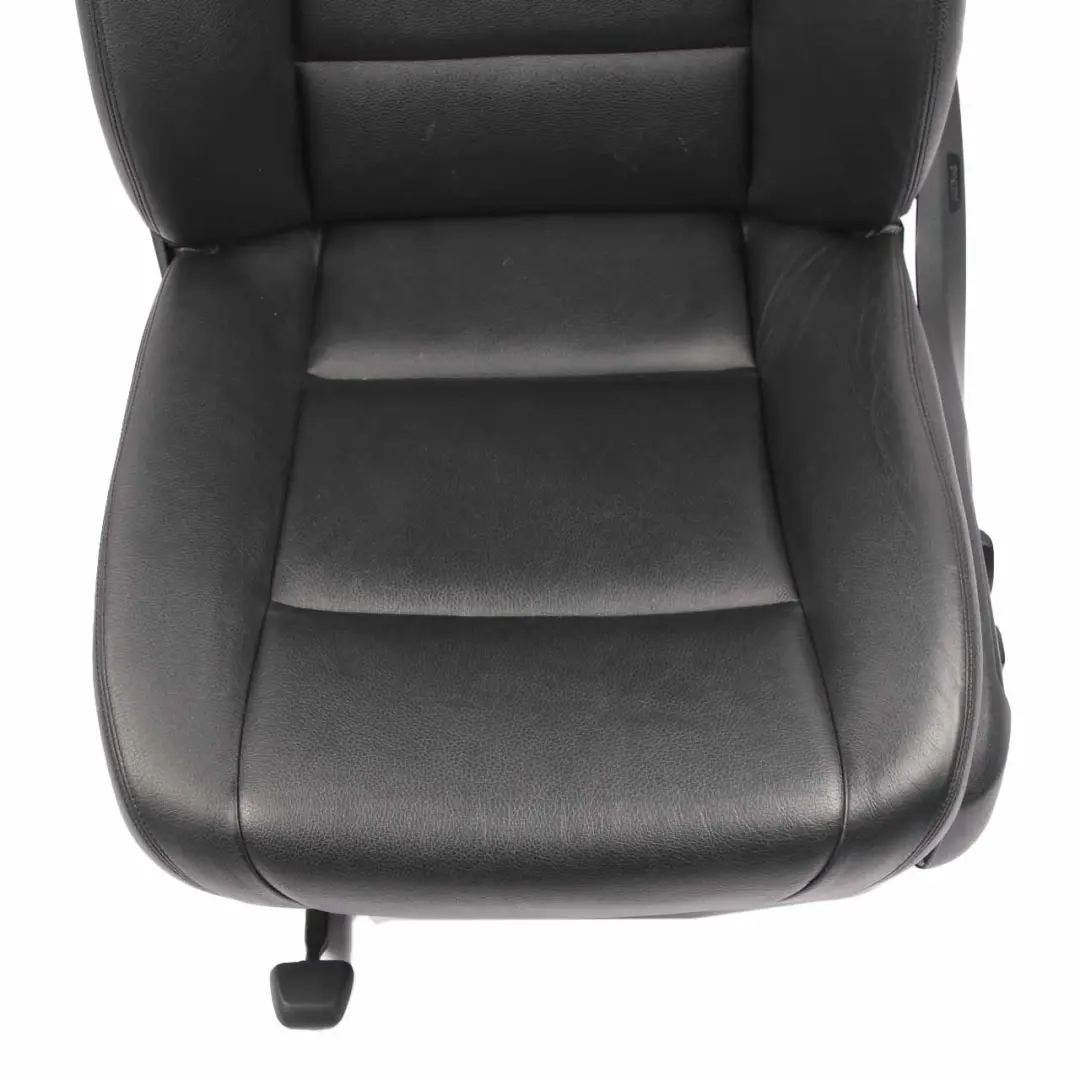 Asiento Delantero Izquierdo Calefactable Cuero Dakota Negro para BMW F10 F11 LCI con número de pieza 7350137 BMW F10 F11 LCI Asiento Delantero Izquierdo Calefactable Cuero Dakota Negro - SKU 7350137-1 - Número de pieza 7350137