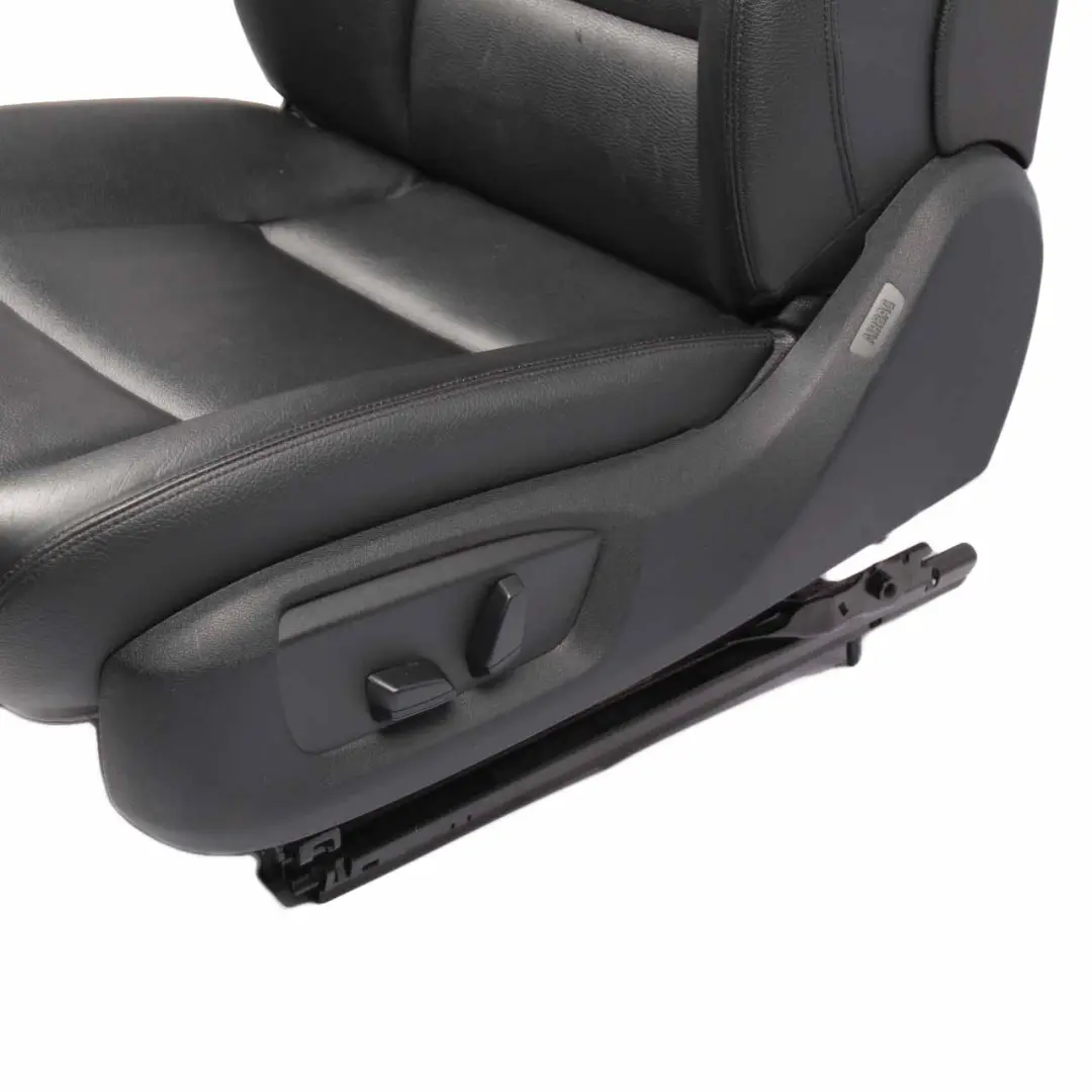  Front Seat BMW F10 F11 LCI Left N/S Heated Leather Dakota Black Interior - SKU 7350137-1 - Part number 7350137