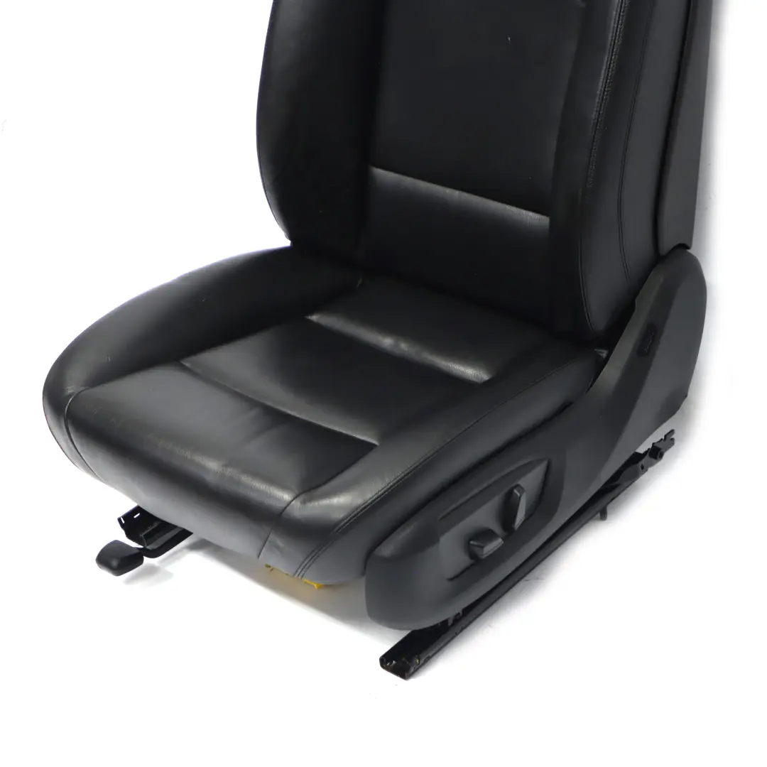  Front Seat BMW F10 F11 LCI Left N/S Heated Leather Dakota Black Interior - SKU 7350137-3 - Part number 7350137