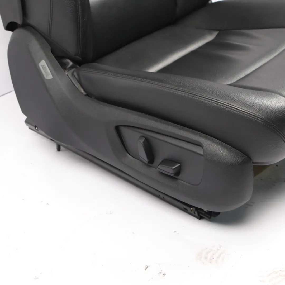  Sedile Anteriore BMW F10 F11 LCI Destro Riscaldato In Pelle Dakota Nero Interno - SKU 7350142-1 - Numero di parte 7350142
