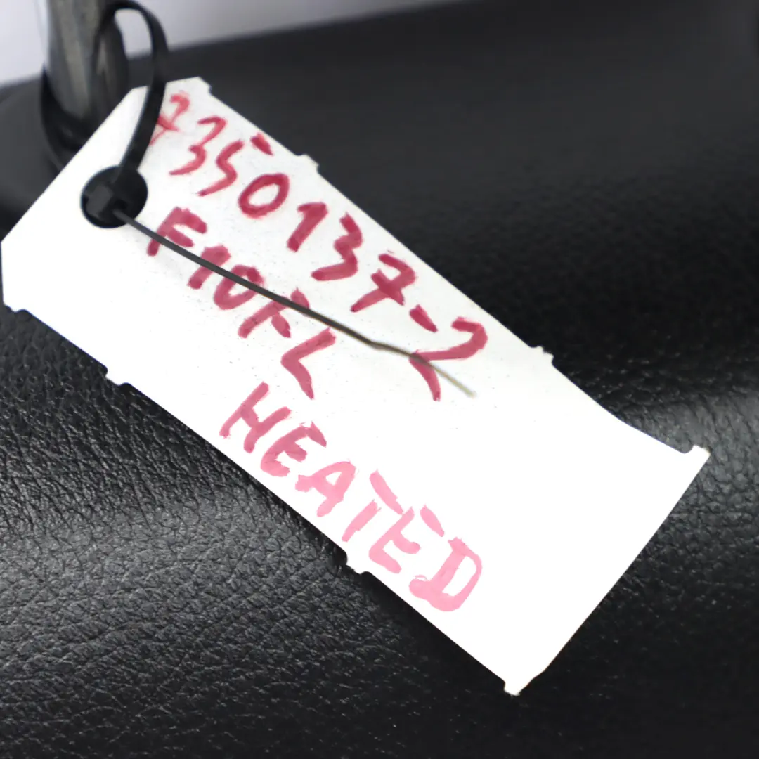  Asiento Delantero BMW F10 F11 LCI Calefaccionado Interior Cuero Negro Dakota - SKU 7350142-2 - Número de pieza 7350142