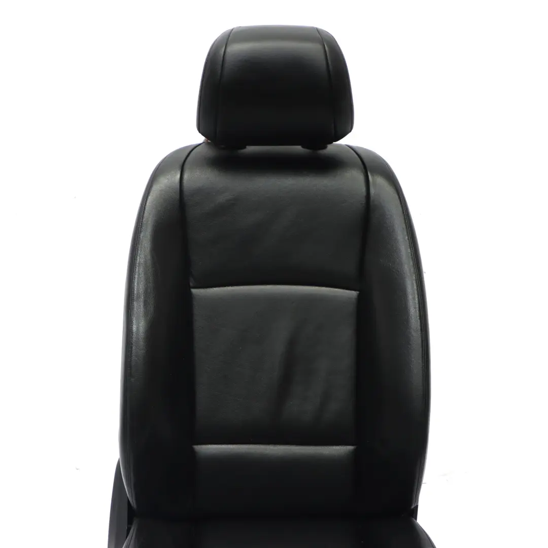  Front Seat BMW F10 F11 LCI Right O/S Heated Interior Leather Dakota Black - SKU 7350142-2 - Part number 7350142