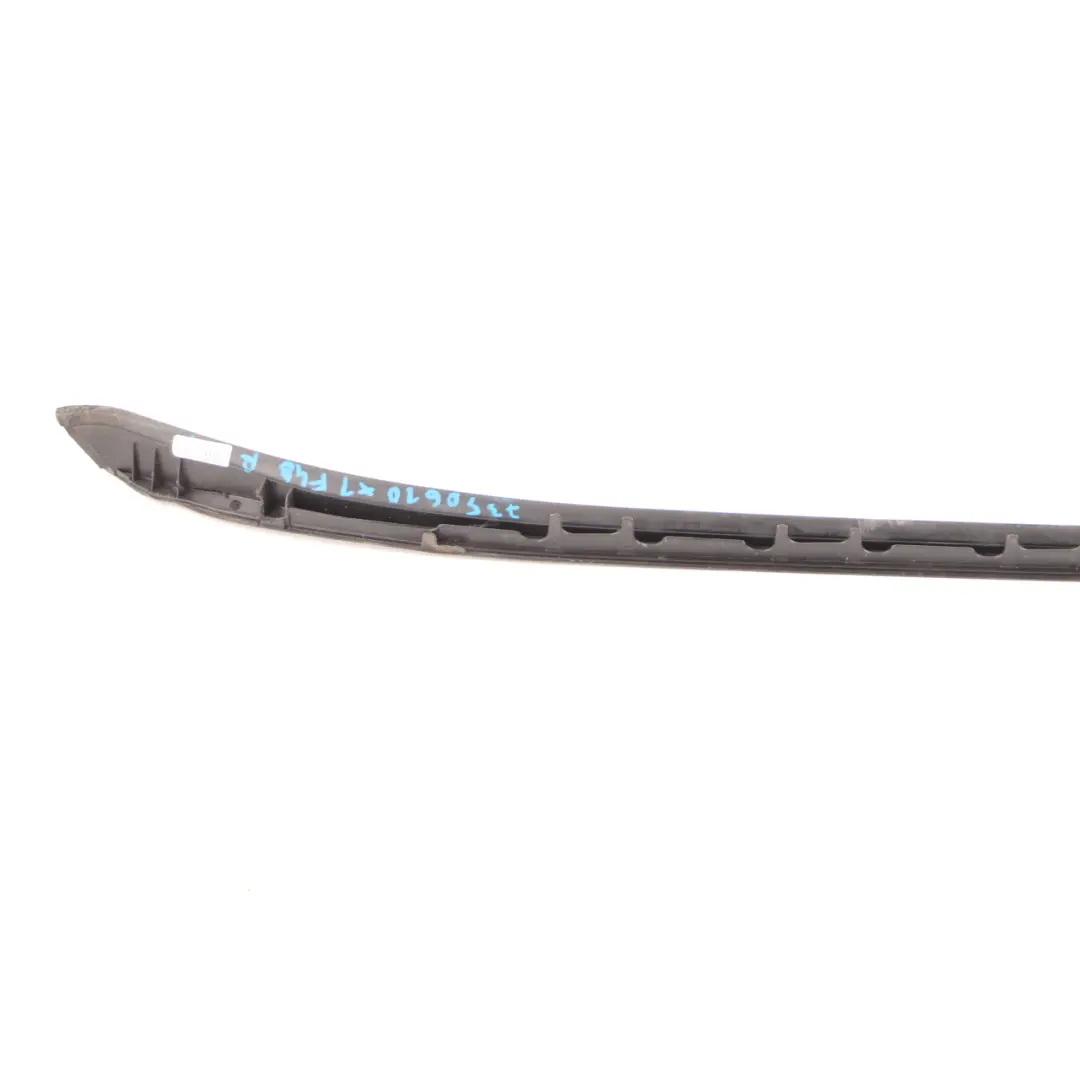 Tropfleiste Front Rechts Windschutzscheibe Trim Schwarz Saphir - 475 für BMW X5 E70 mit Teilenummer 7350610 BMW X5 E70 Tropfleiste Front Rechts Windschutzscheibe Trim Schwarz Saphir - 475 - SKU 7350610 - Teilenummer 7350610