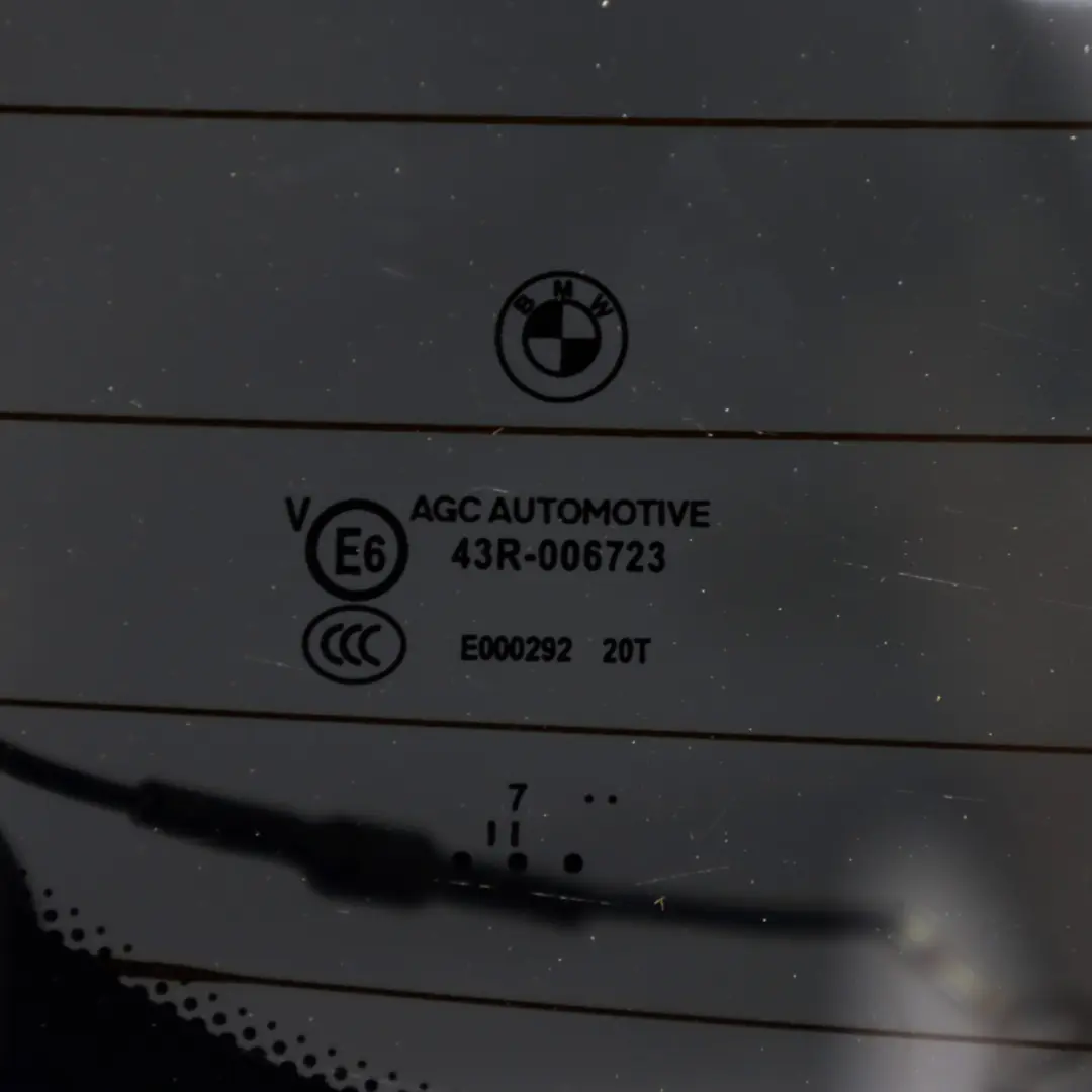 BMW X1 F48 Klapa Bagażnika Glacier Silber Srebrny Metalik - A83 - SKU 7350826-GSB - Numer Części 7350826