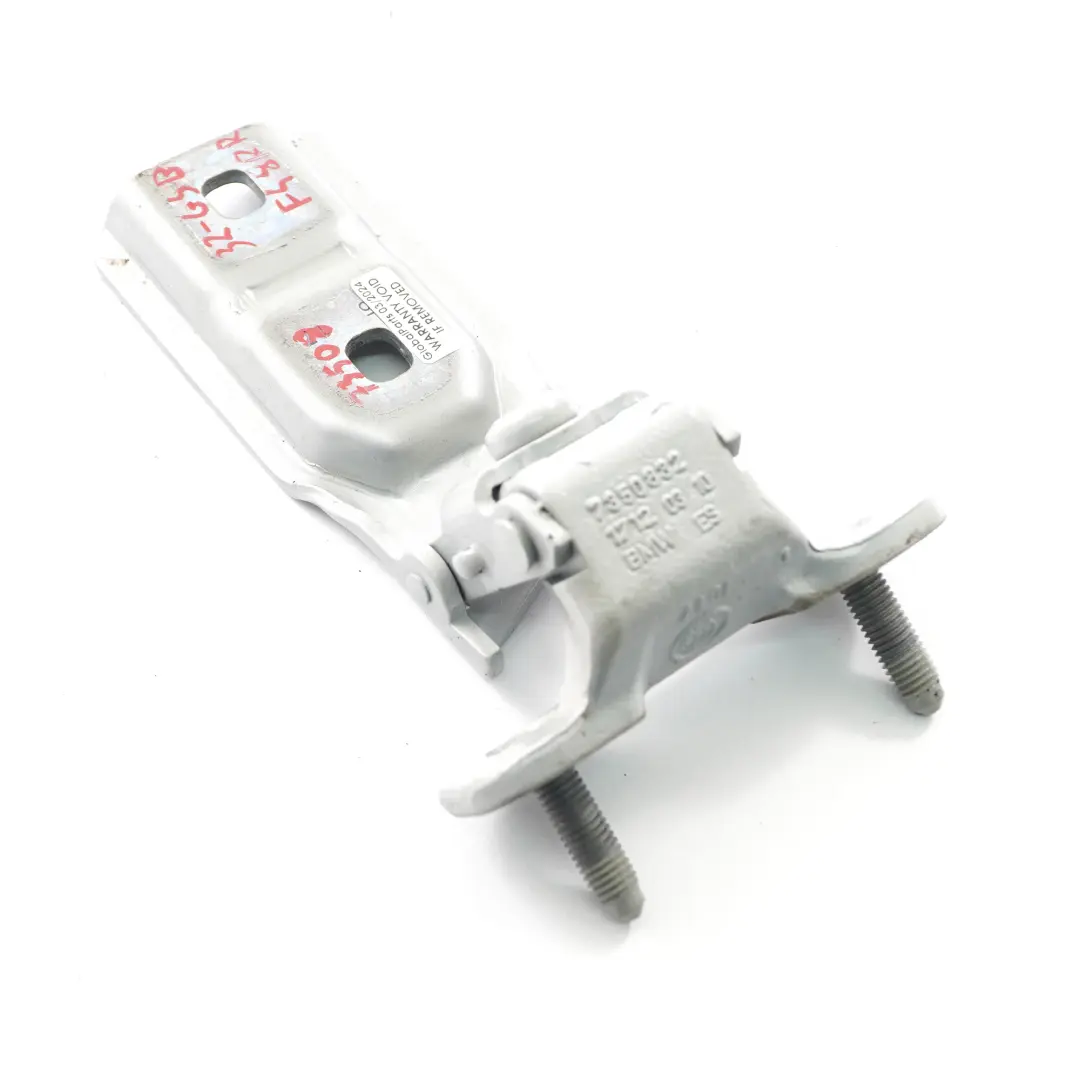 Bisagra trasera derecha tapa maletero Gris espacial metalizado A52 para BMW X1 F48 con número de pieza 7350832 BMW X1 F48 Bisagra trasera derecha tapa maletero Gris espacial metalizado A52 - SKU 7350830-GSB - Número de pieza 7350832