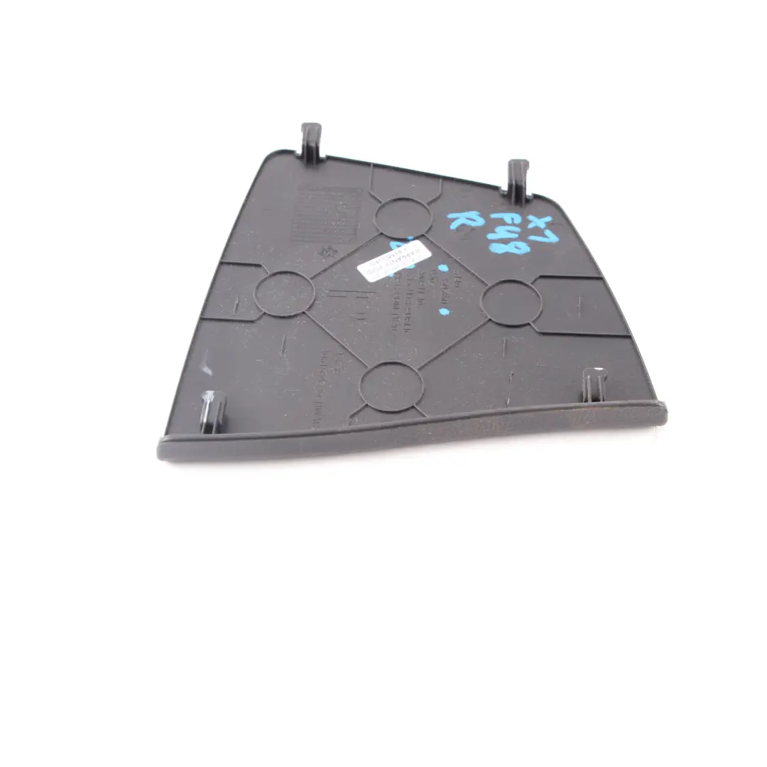 BMW X1 F48 Trunk Lid Trim Rear Right O/S Tailgate Cover Panel Black - SKU 7350850 - Part number 7350850