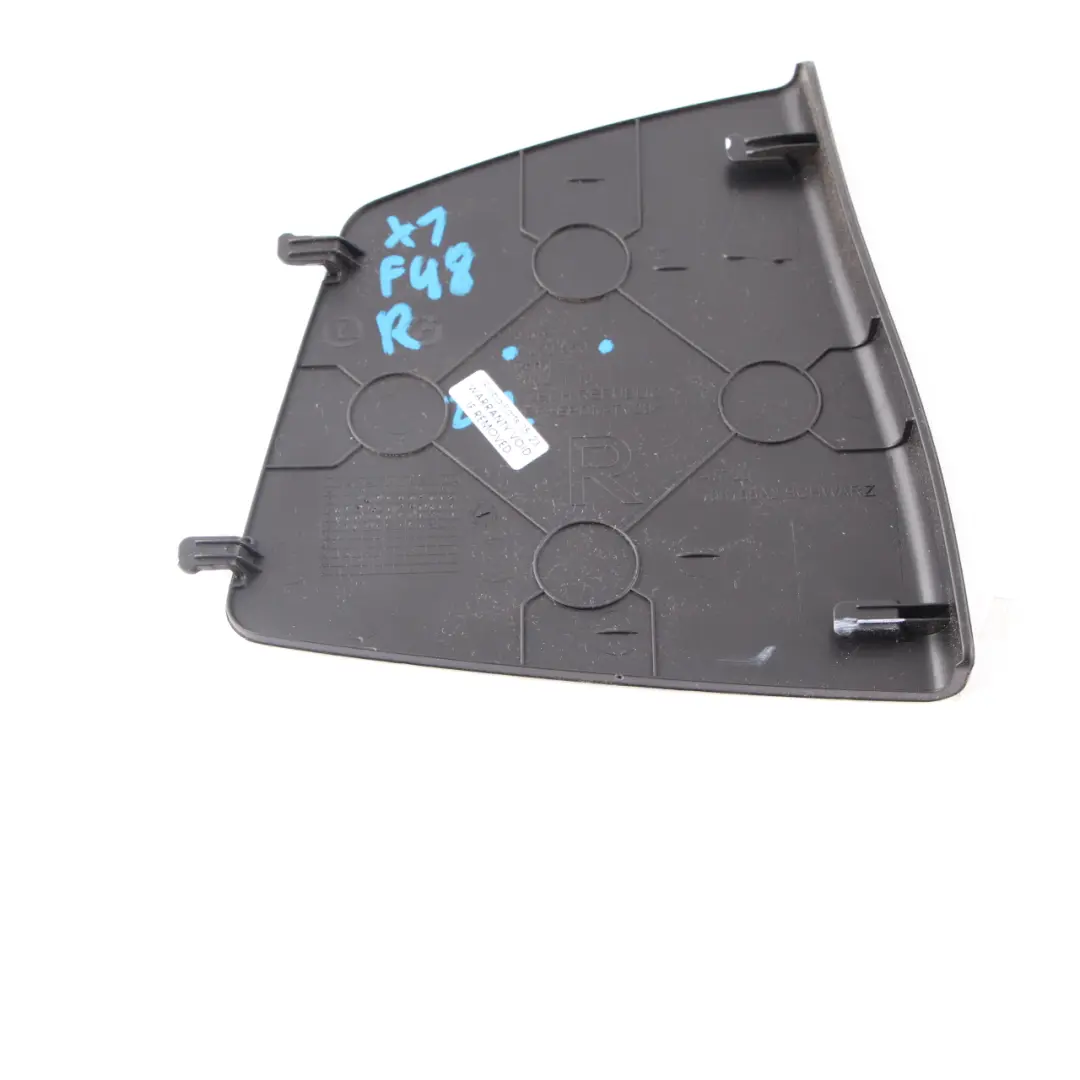 Trunk Lid Trim Rear Right O/S Tailgate Cover Panel Black to BMW X1 F48 with Part number 7350850 BMW X1 F48 Trunk Lid Trim Rear Right O/S Tailgate Cover Panel Black - SKU 7350850 - Part number 7350850