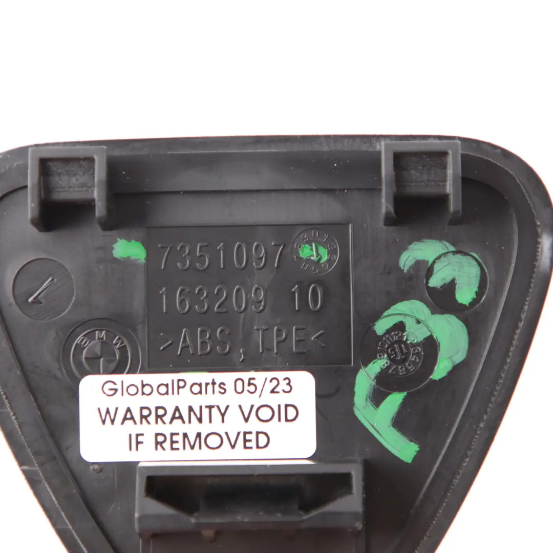 Deflector Cover Mount Assembly to BMW F33 F83 M4 Convertible Wind with Part number 7351097 BMW F33 F83 M4 Convertible Wind Deflector Cover Mount Assembly - SKU 7351097 - Part number 7351097