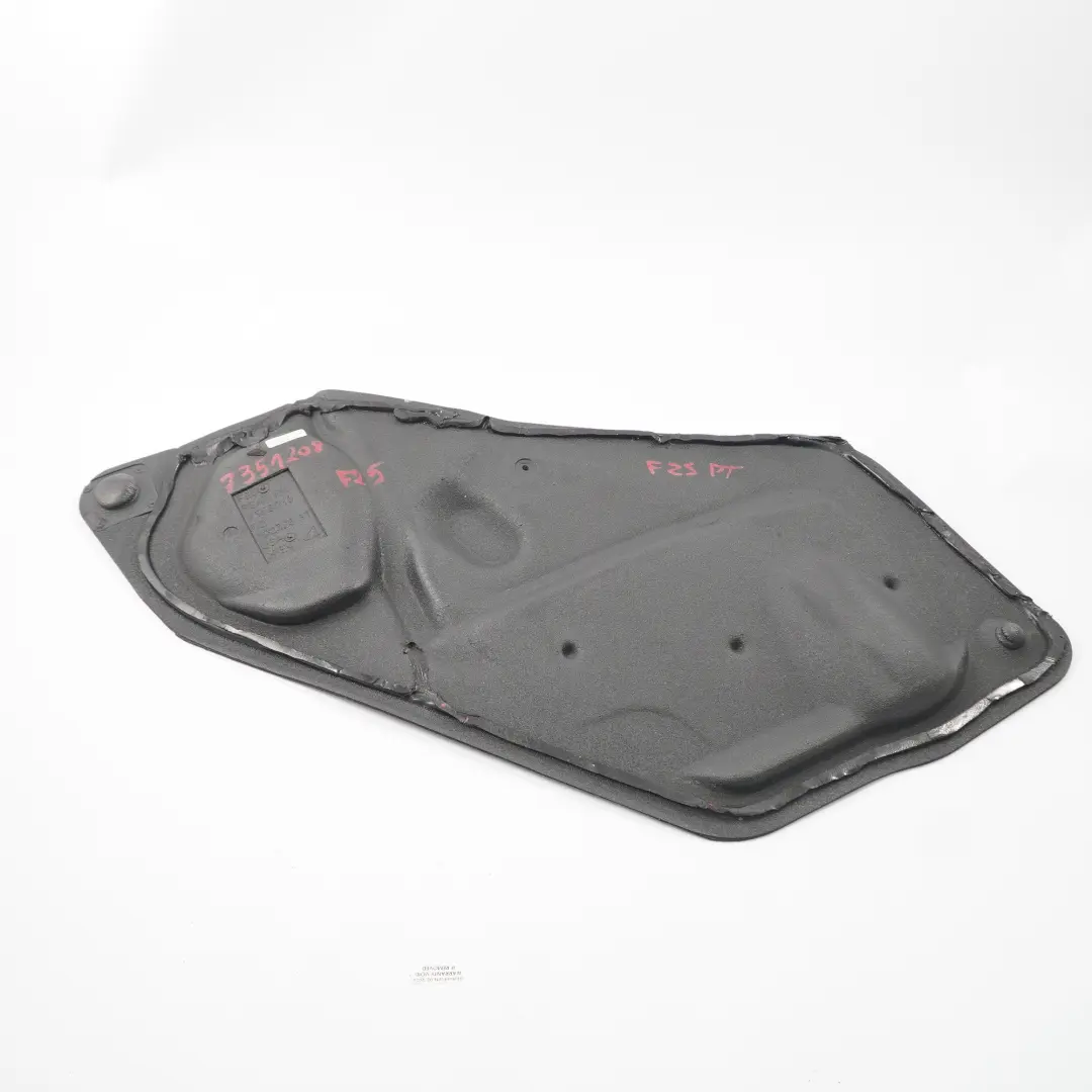 BMW X3 F25 isolamento acustico pannello isolante porta posteriore destra - SKU 7351208 - Numero di parte 7351208