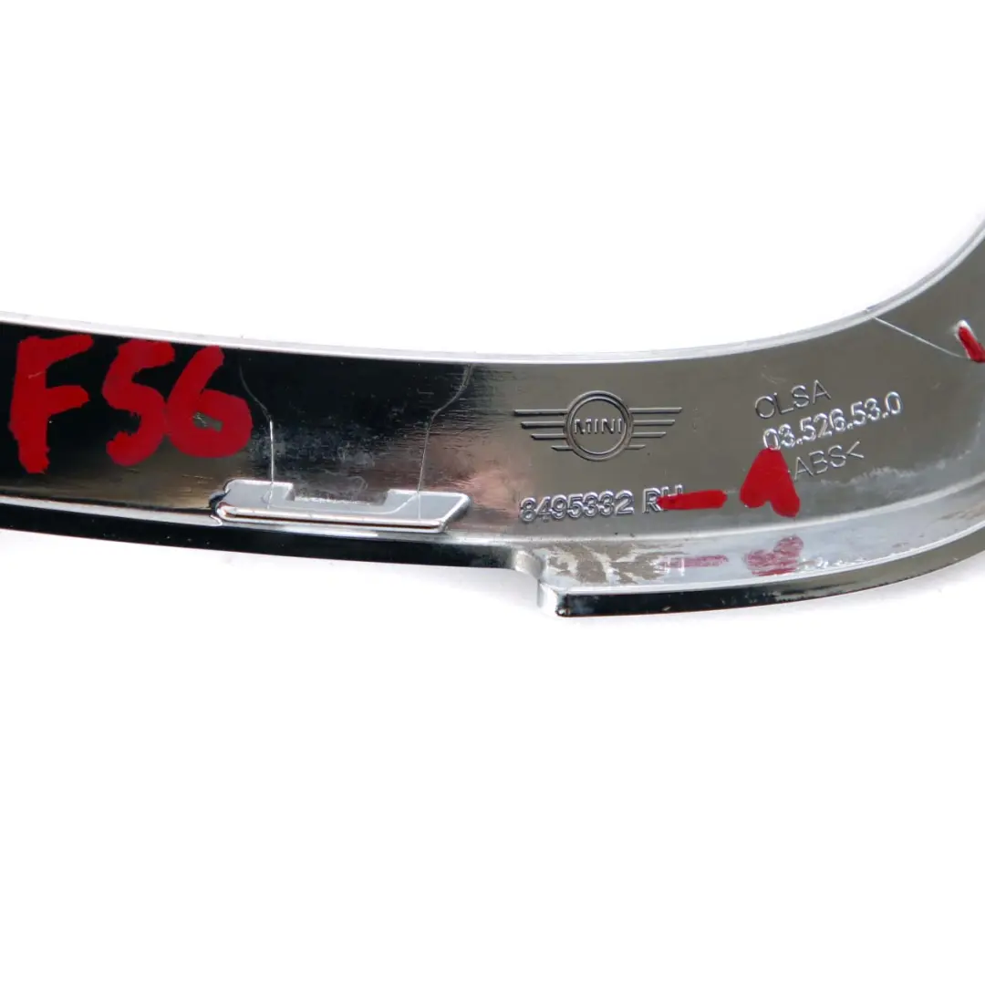 Trim Ring Light Lamp Chrome Rear Right O/S 8495332 to Mini Cooper 1 F55 F56 F57 with Part number 7351432 Mini Cooper 1 F55 F56 F57 Trim Ring Light Lamp Chrome Rear Right O/S 8495332 - SKU 7351432-1 - Part number 7351432